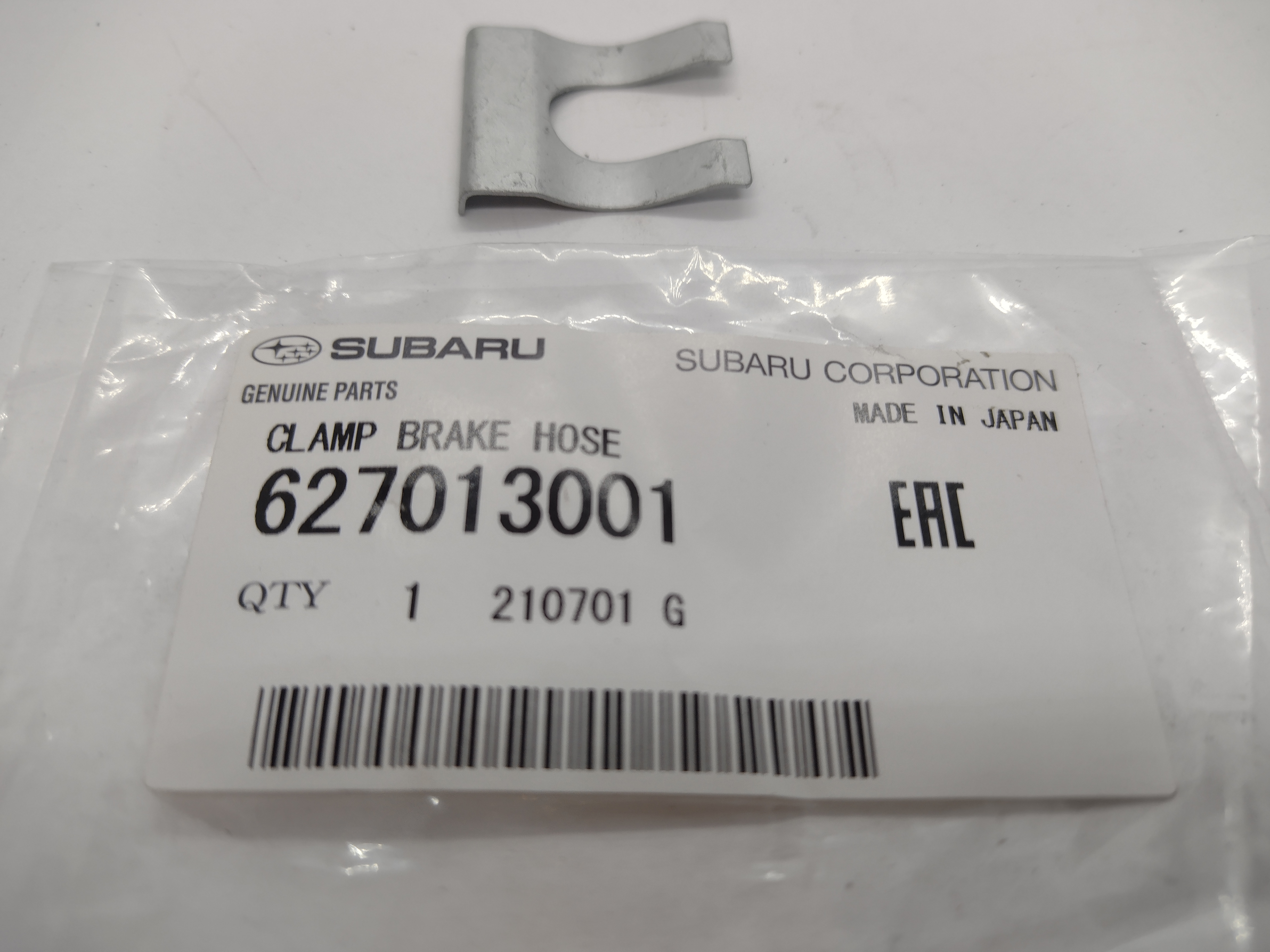 Klammer Bremsleitung 627013001 für Subaru Impreza Forester Legacy
