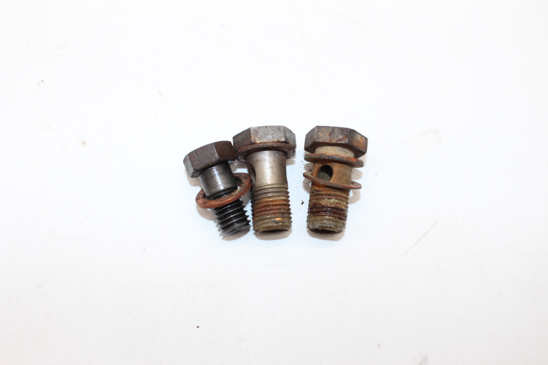 3 Hohlschrauben für IHI VF35 Turbolader Subaru Impreza WRX STI ab 2008 gebraucht