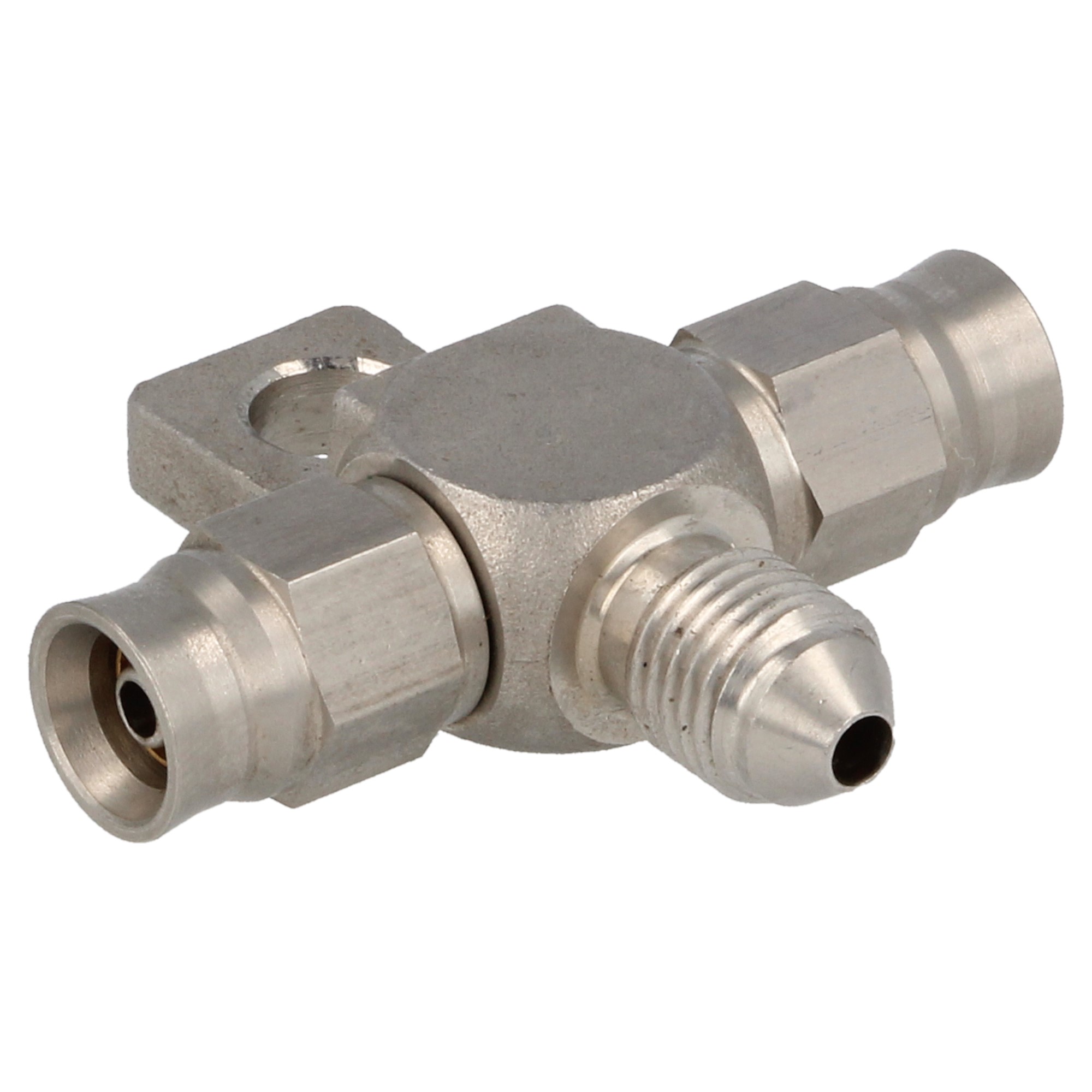 QSP Edelstahl T-Stück männlich 3/8UNF - AN3 Dash 3 - AN3 Dash 3