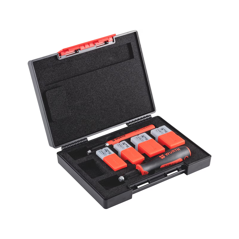 Würth PU-Schaber-Set 38-teilig Flügelklingen Scheibenreparatur ORSY 4.2.1