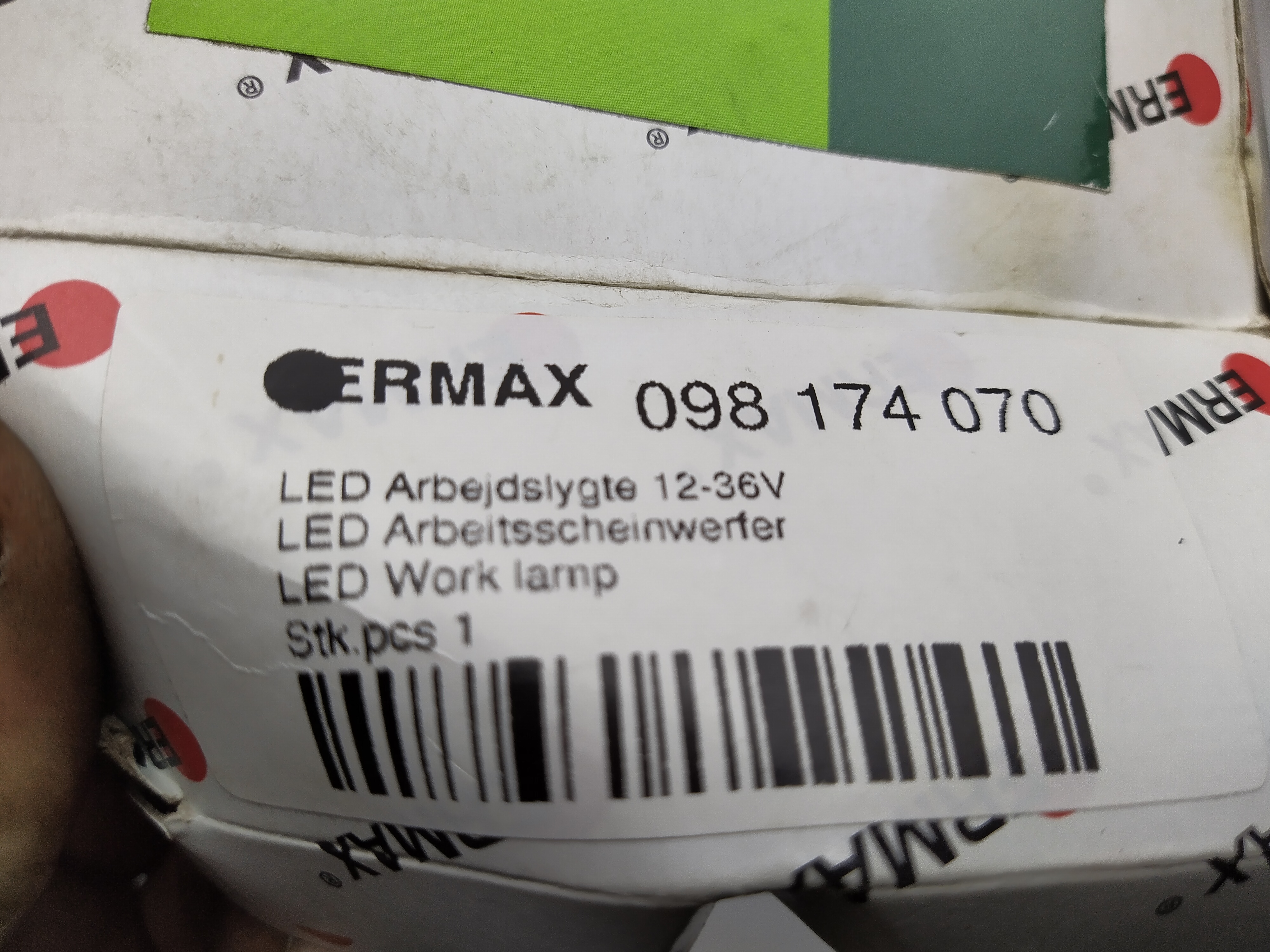LED Arbeitsscheinwerfer 12-36V
