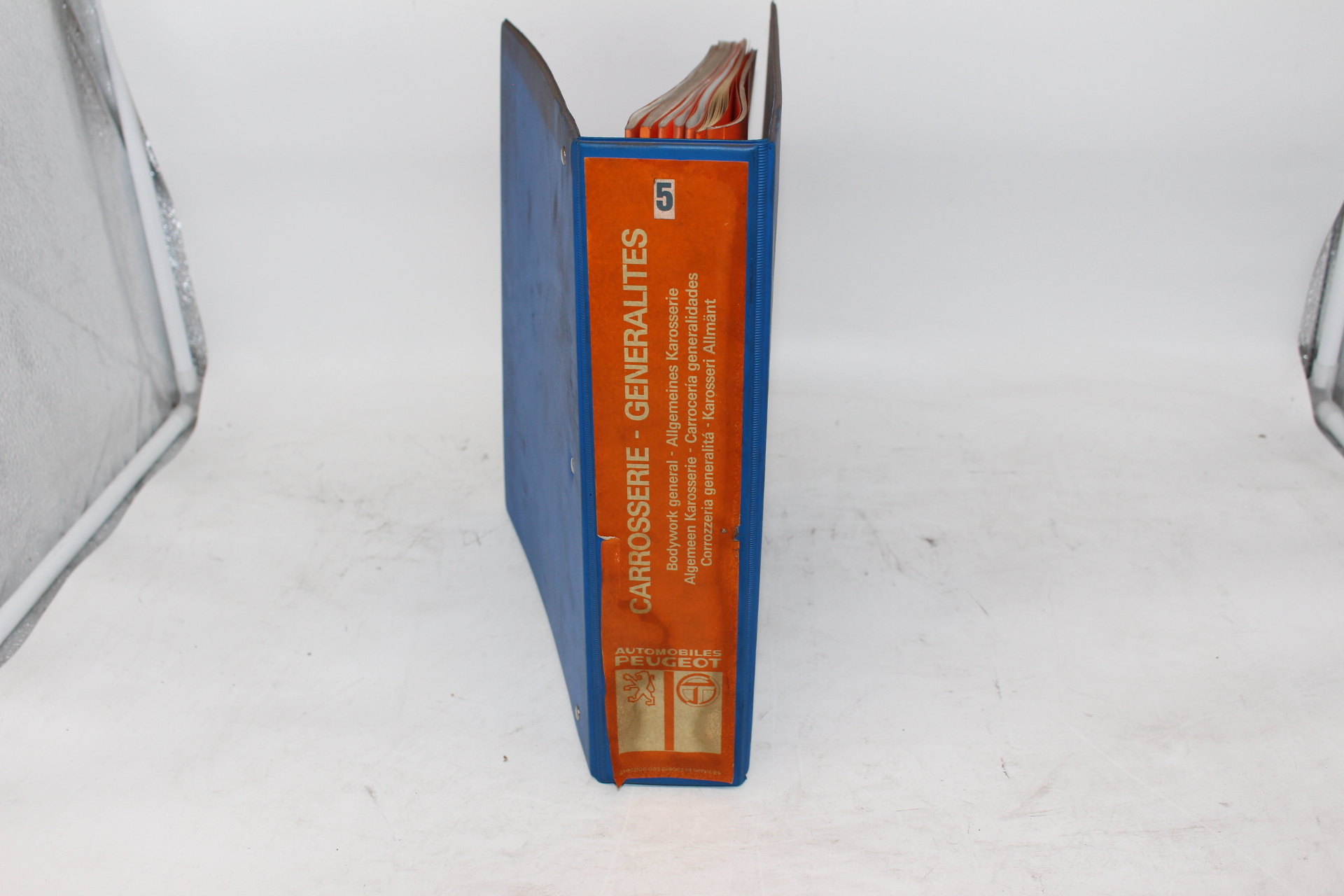 Original Peugeot Ordner „Allgemeines Karosserie“ alle Typen bis 97 Sammlung RAR selten