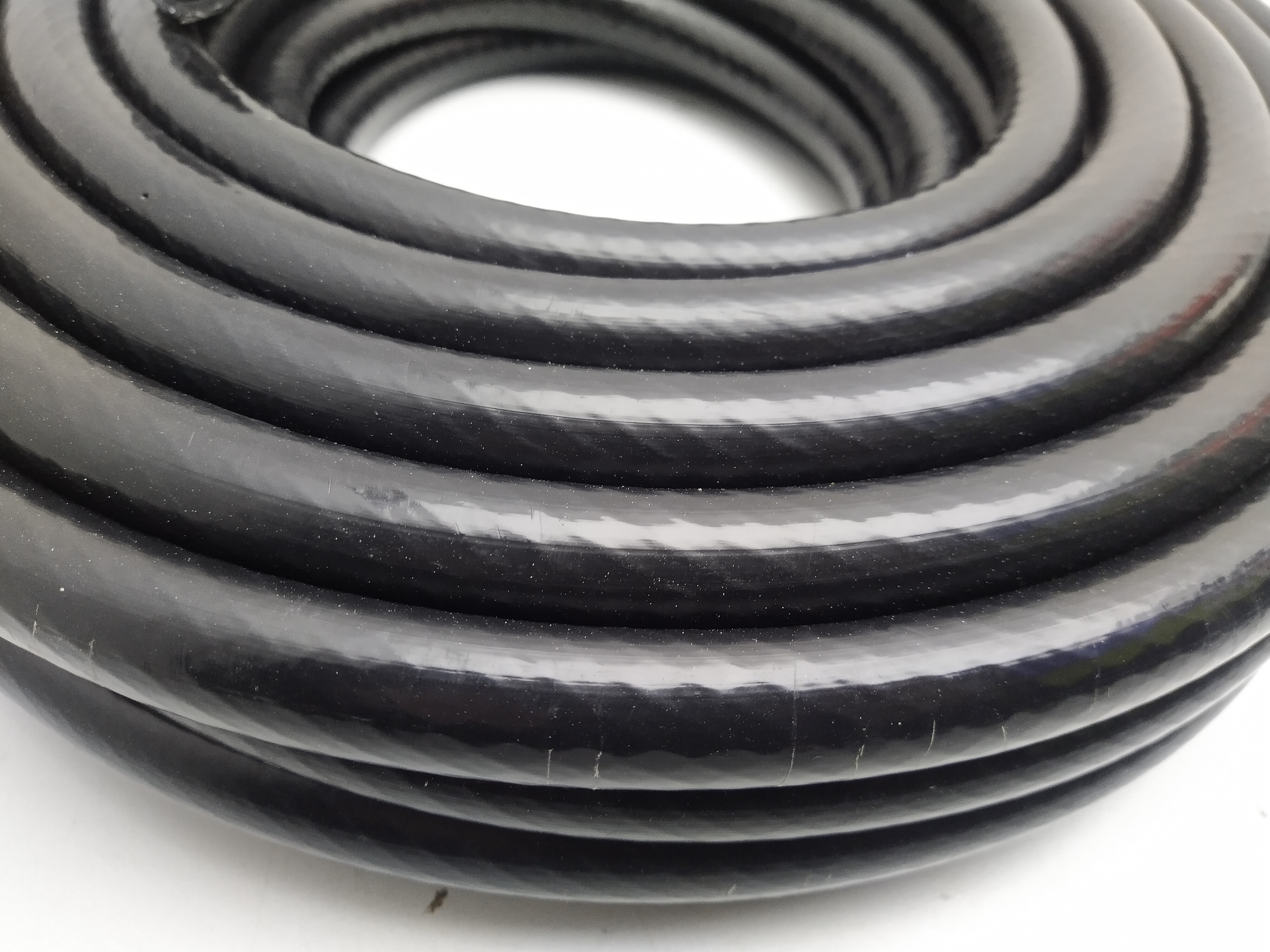 14mm Silikon Unterdruckschlauch verstärkt schwarz