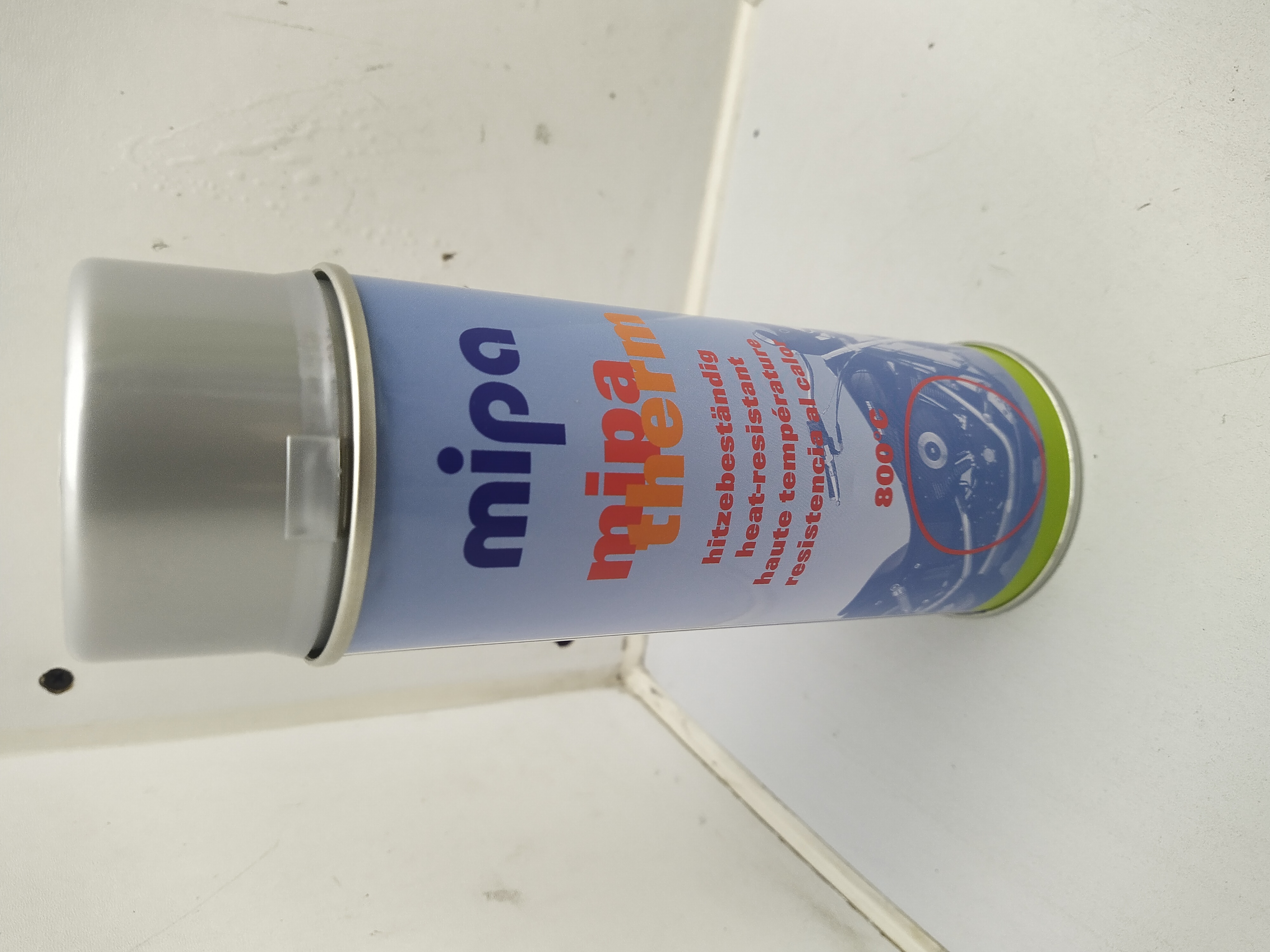 Mipa Mipatherm hitzebeständiger Lack Spraydose Silber Hitzebeständig bis 800ºC Mipa Mipatherm hitzebeständiger Lack Spraydose Silber Hitzebeständig bis 800ºC