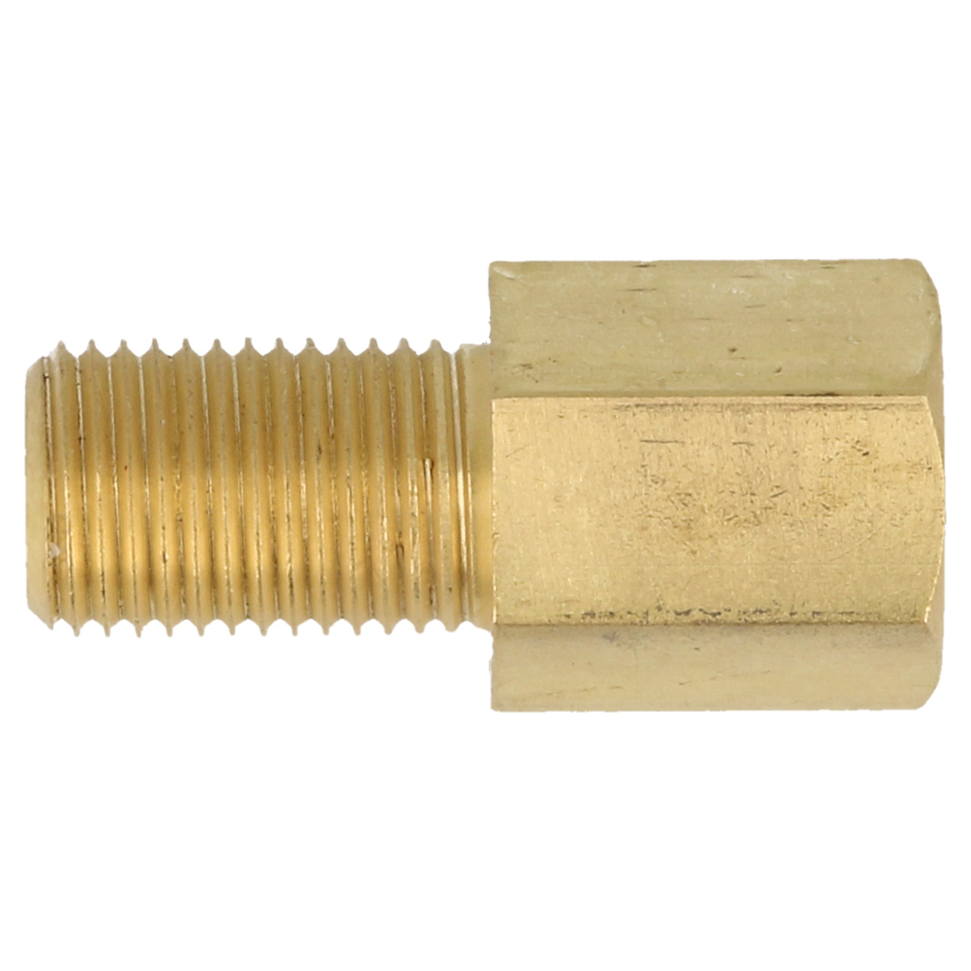 QSP Adapter für Bremse Messing M10x1.0 Female auf M10x1.0 Male
