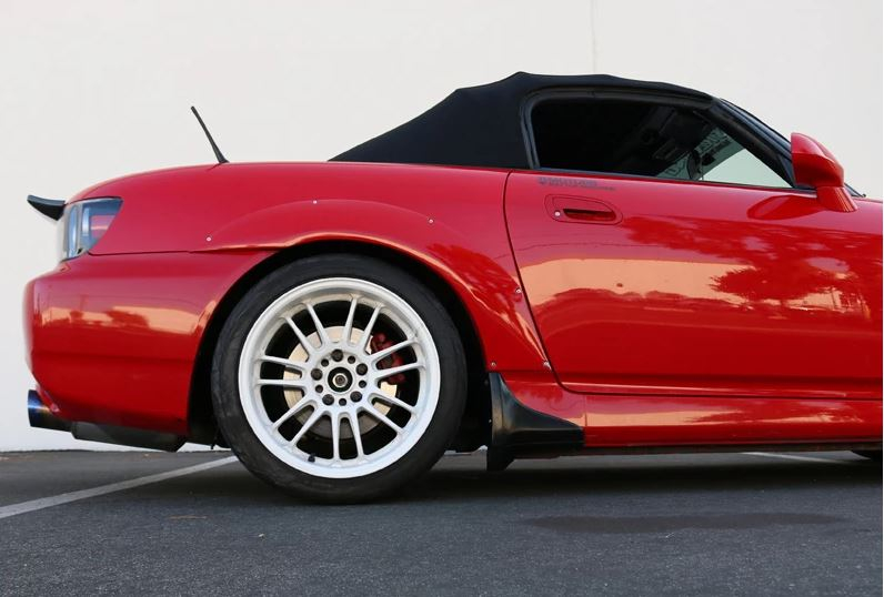 Aerodynamics OEM Style Seitenverkleidung (Strakes) PU für Honda S2000 99-09
