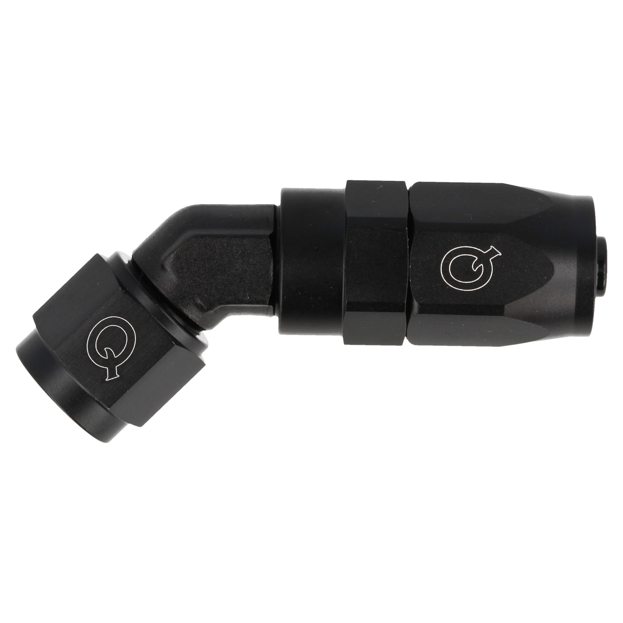 QSP Fitting Leichtbau gerade 45° geschmiedet AN12 Dash 12