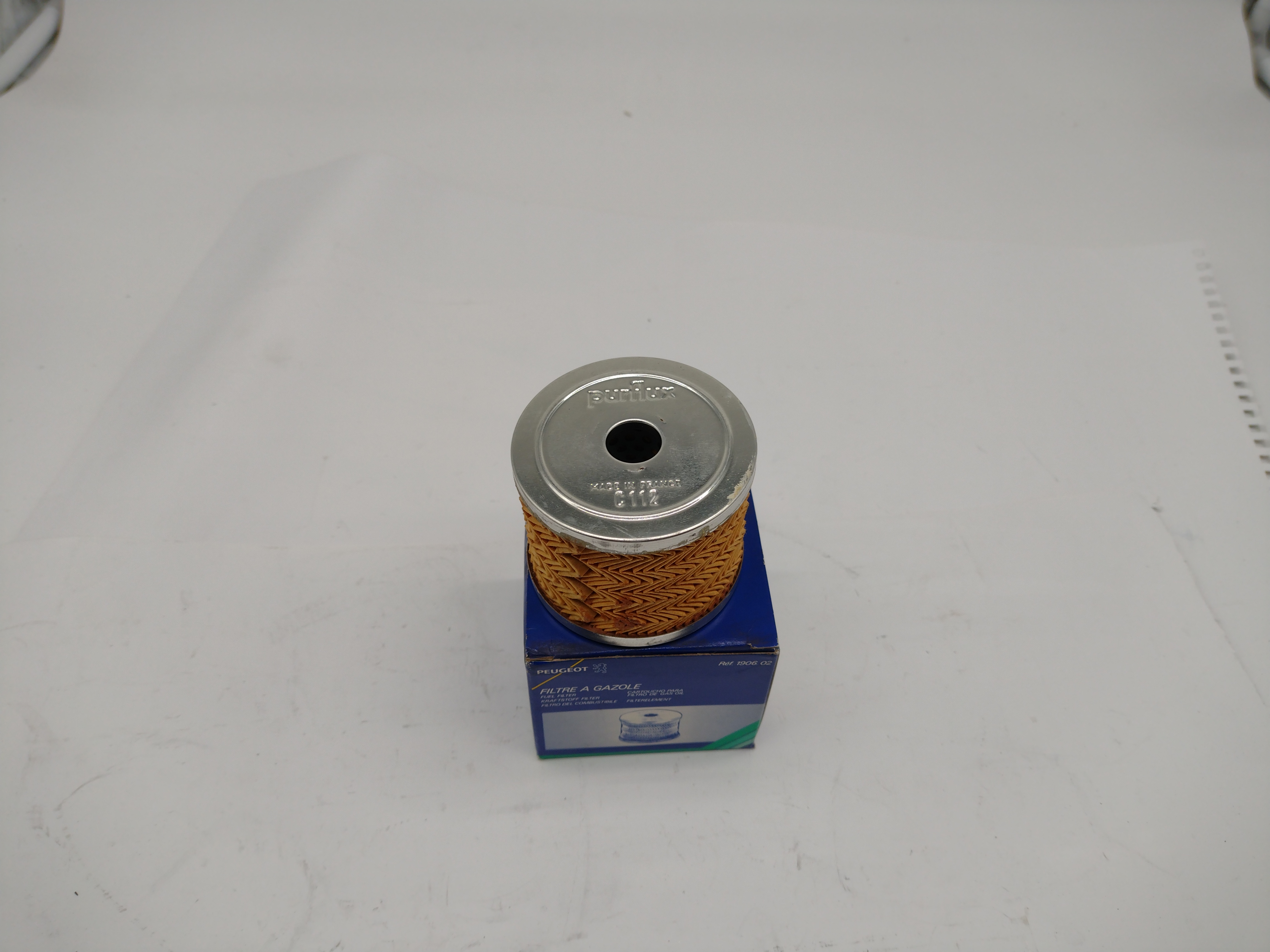 Peugeot Kraftstofffilter 190602 Purflux C112 NEU NOS NEW