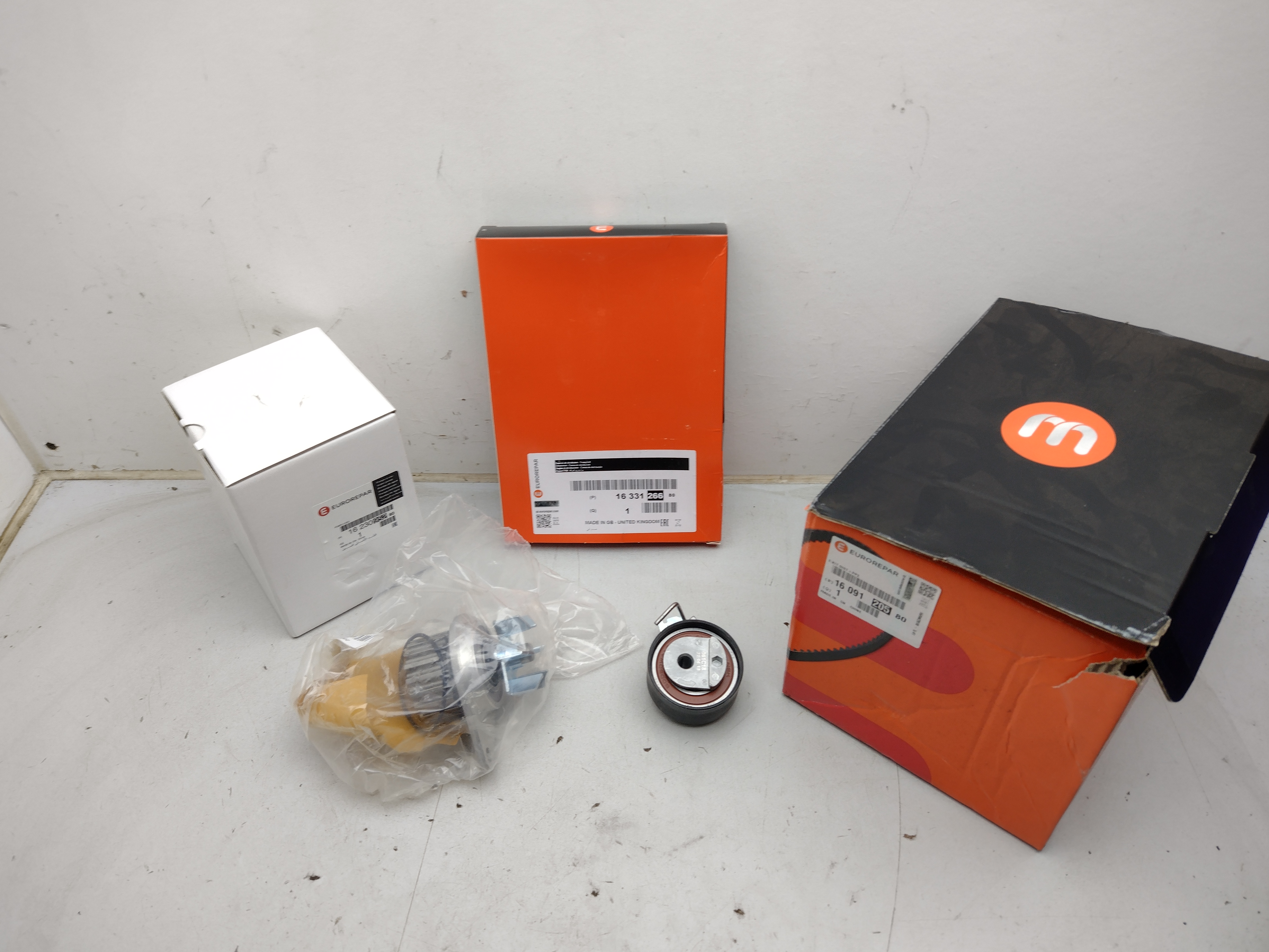 EUROREPAR Wasserpumpe + Zahnriemensatz 1609120580 NEU NOS NEW