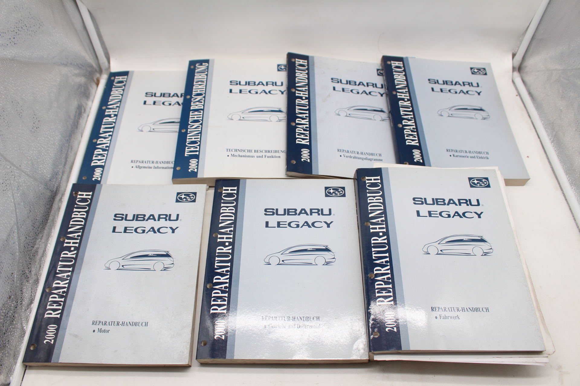 Original Reparatur- & Werkstatthandbücher für Subaru Legacy 2000 BE BH