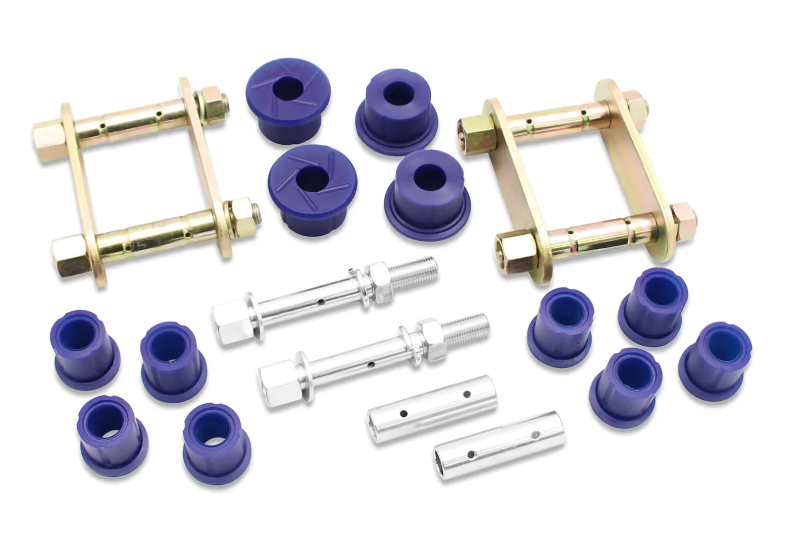 SuperPro Nachschmierbare Federlasche Buchse Set für Holden Colorado RC / Rodeo RA / Isuzu D-Max TFS/TFR