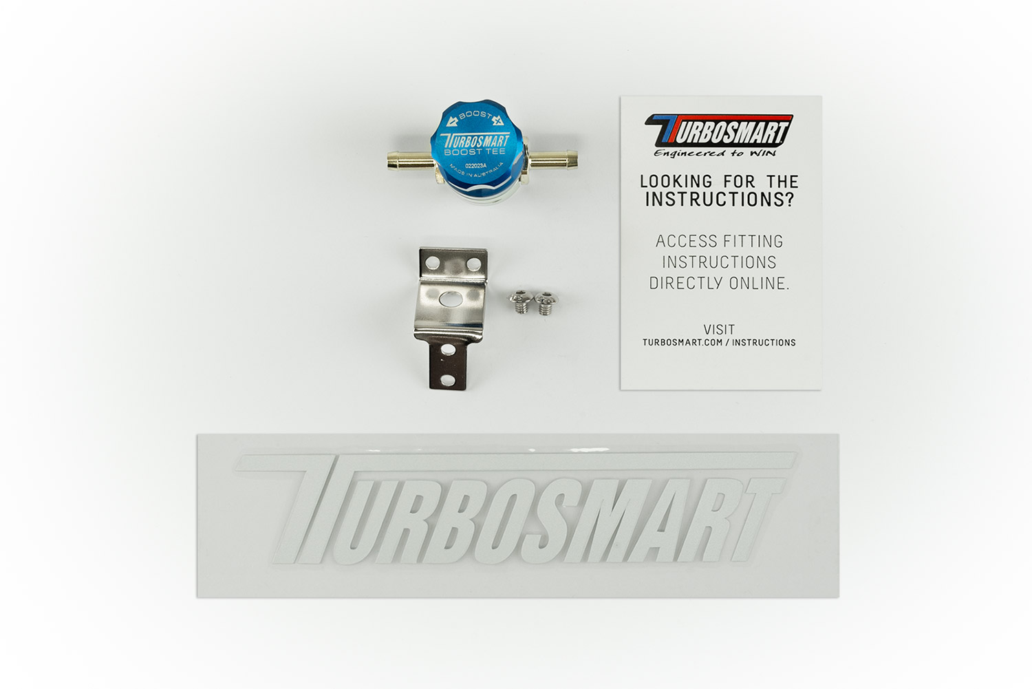 Turbosmart Boost Tee Manual Boost Controller Blau TS-0101-1101