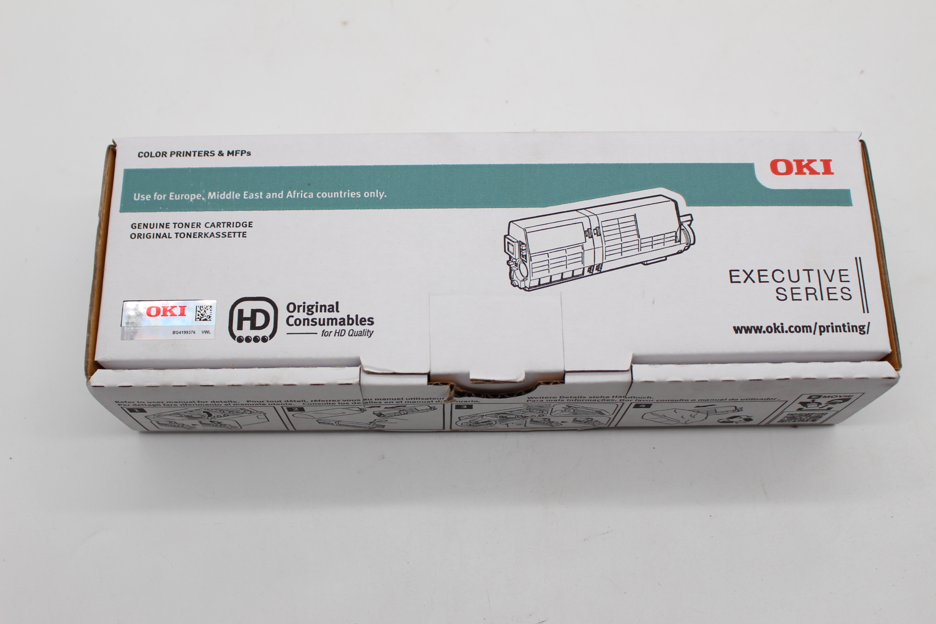 OKI 46490623 – Original Toner Cyan – 6.000 Seiten – für OKI ES5432dn / ES5442dn / ES5463dn / ES5473dn