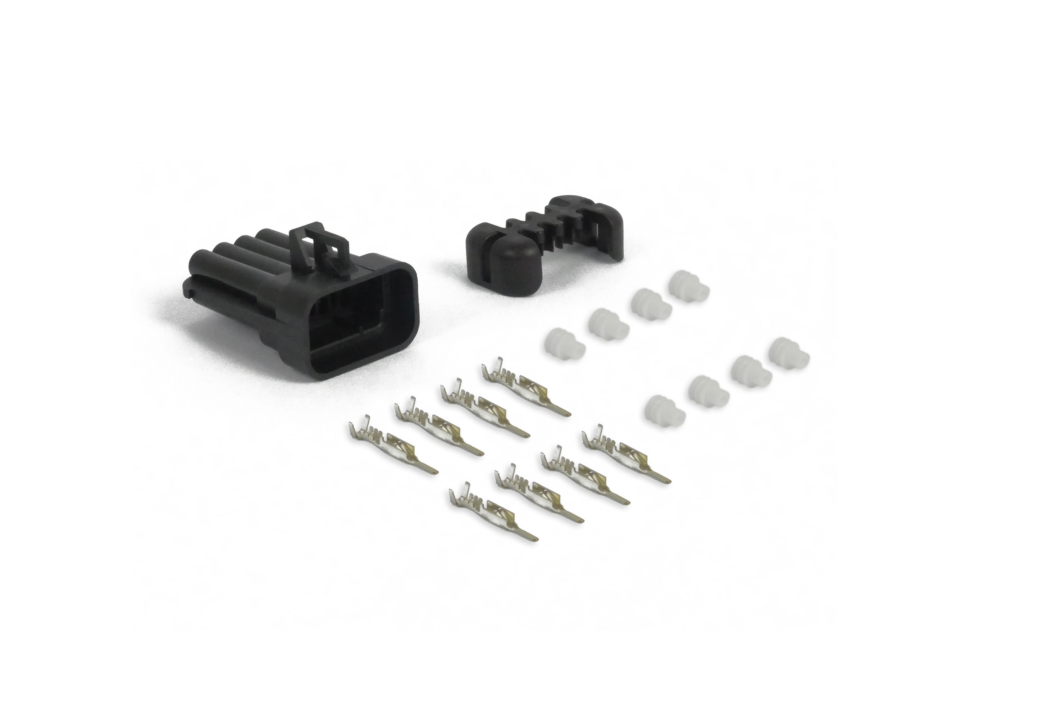 Haltech Metri-Pack 150 Stecker 8-polig abgedichtet Buchse inkl. Pins