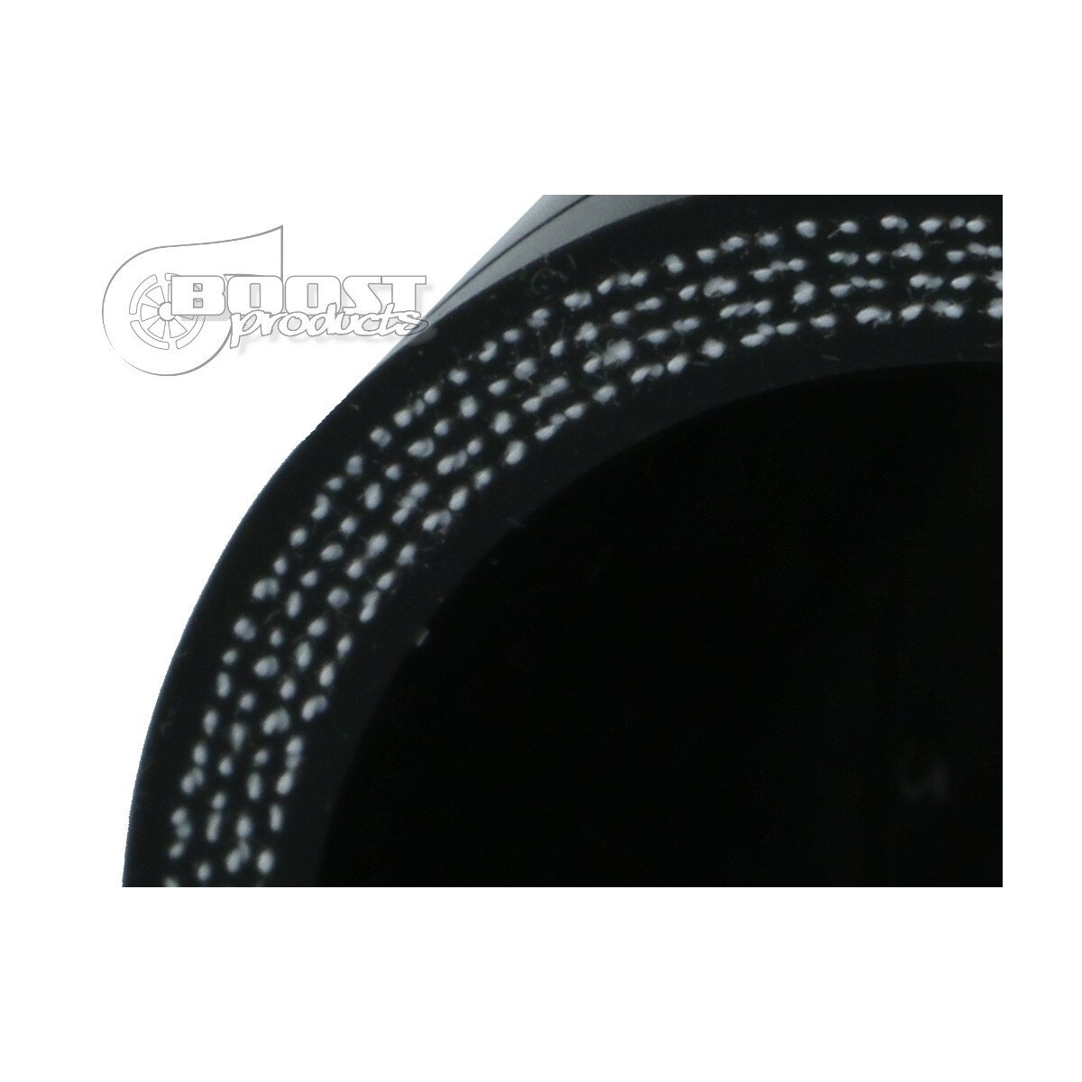 Silikonverbinder 16mm, 75mm Länge, schwarz