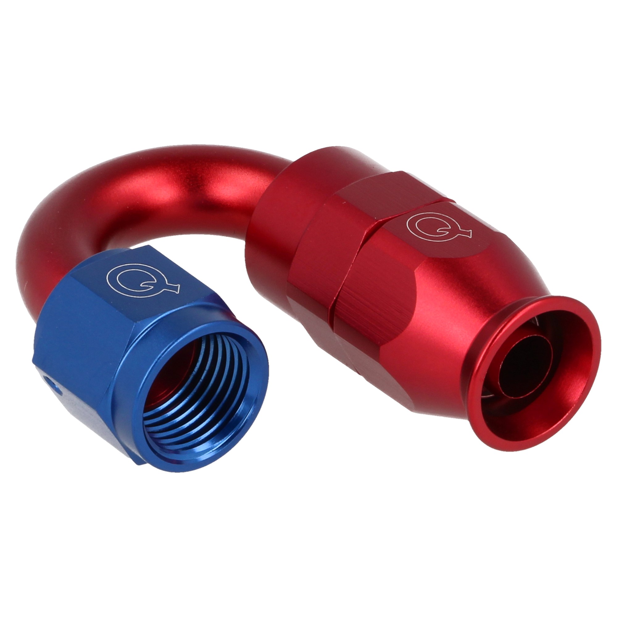 QSP Fitting PTFE 180° AN8 Dash 8