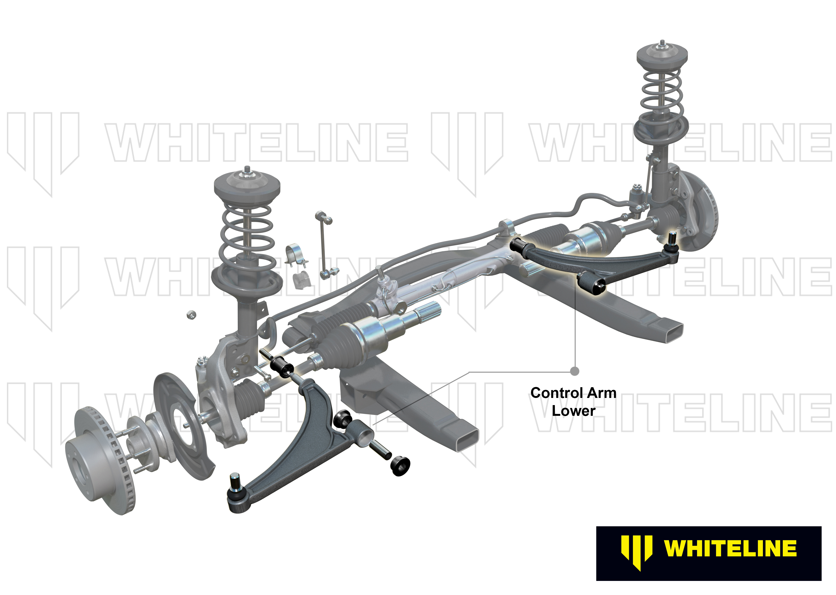 Whiteline Querlenker unten - links für Chevrolet/Holden/HSV/Opel