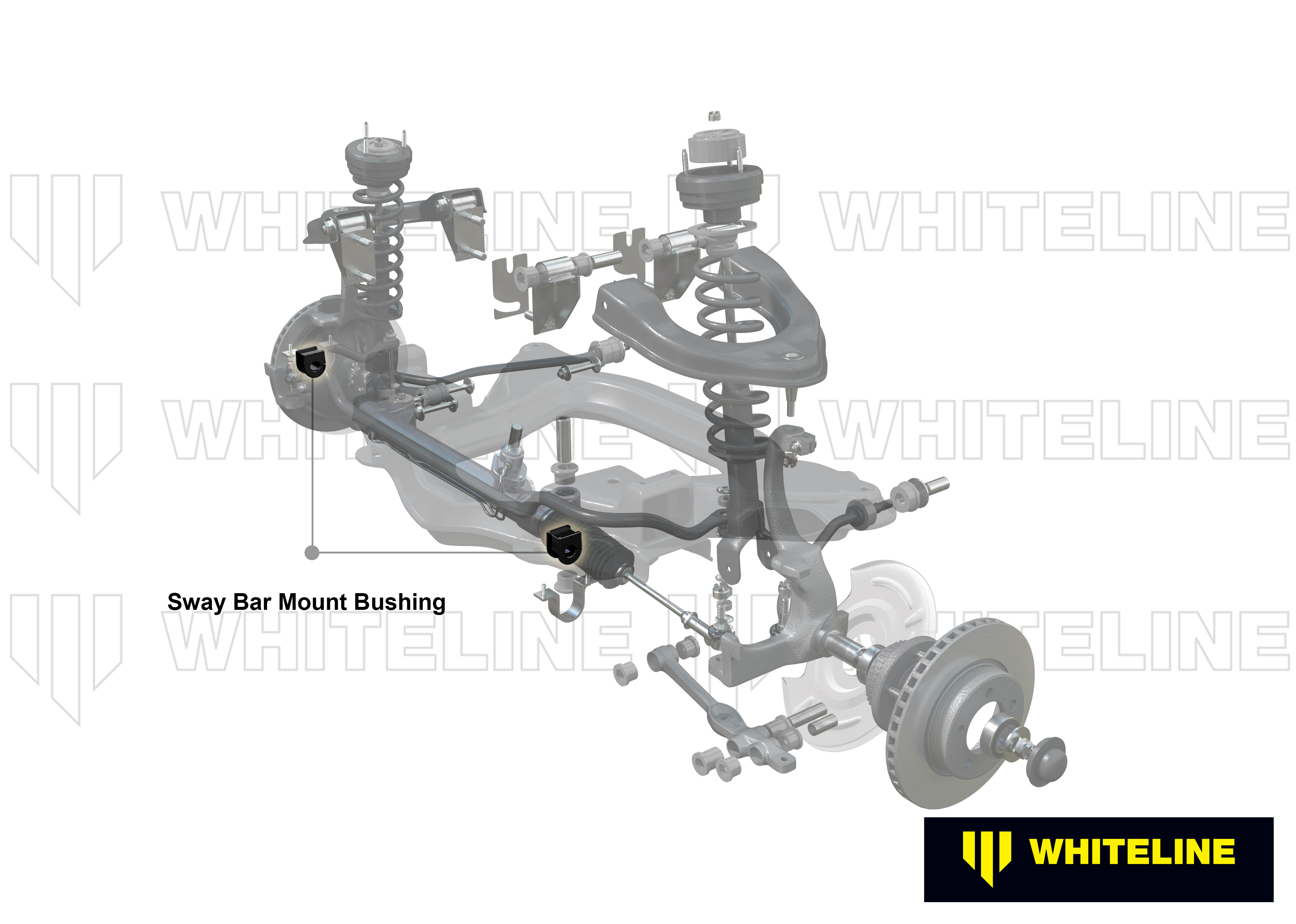 Whiteline Stabilisatorlager 27mm für Toyota Hiace H100