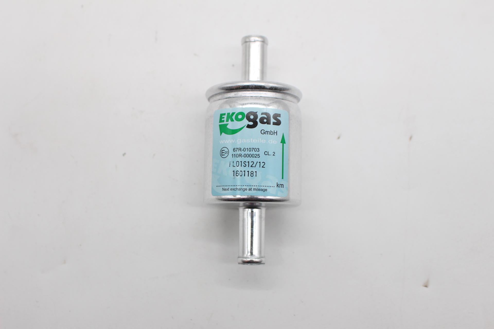 Gasfilter FL01S 12×12 mm – universell für LPG/CNG Gasanlagen – EKOGAS GmbH