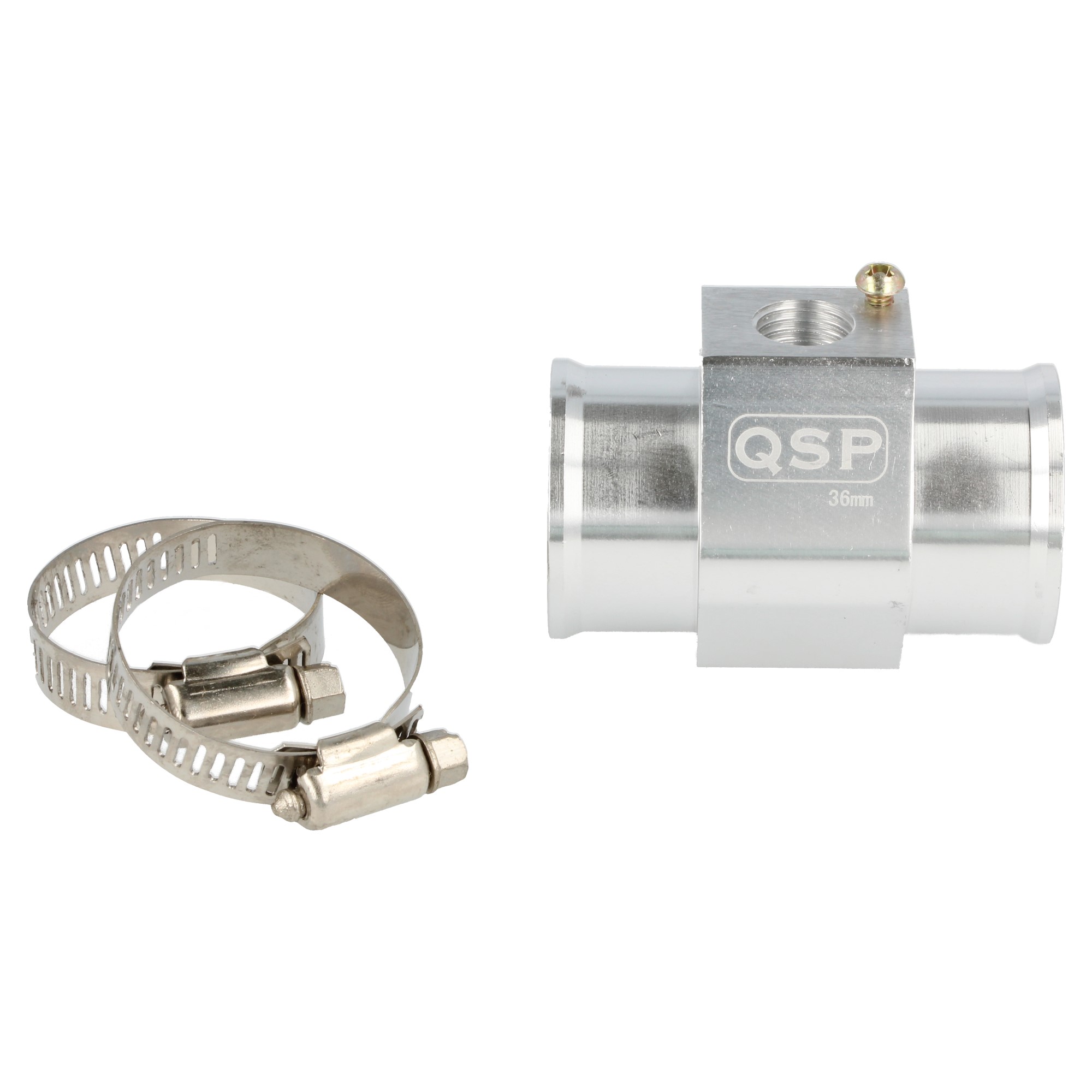 QSP T-Adapter für M14x1.5 sensor - 32mm - Silber
