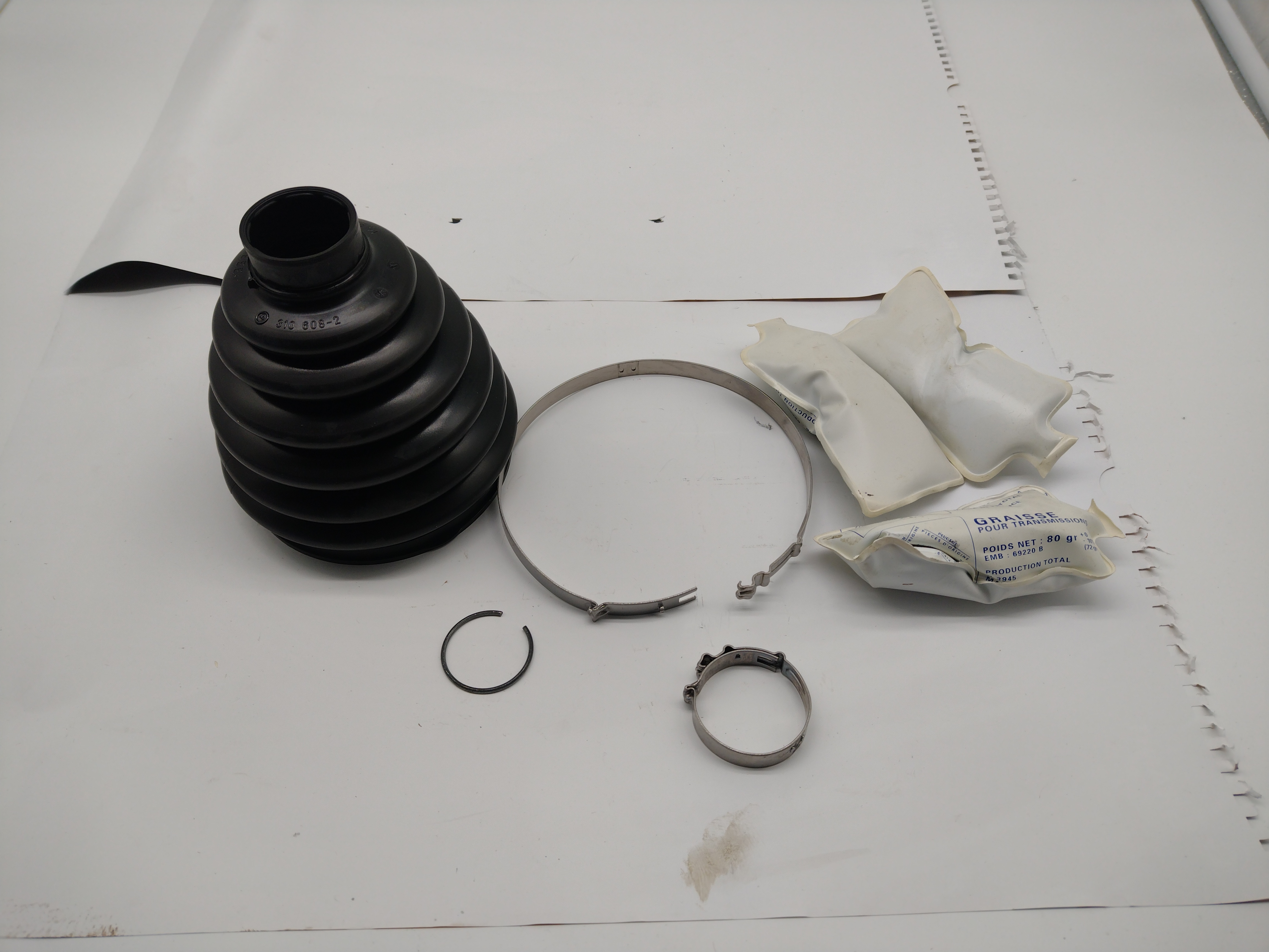 Peugeot Boxer / Citroen Jumper / Fiat Ducato Manschettensatz vorne 3293A8 NEU NOS