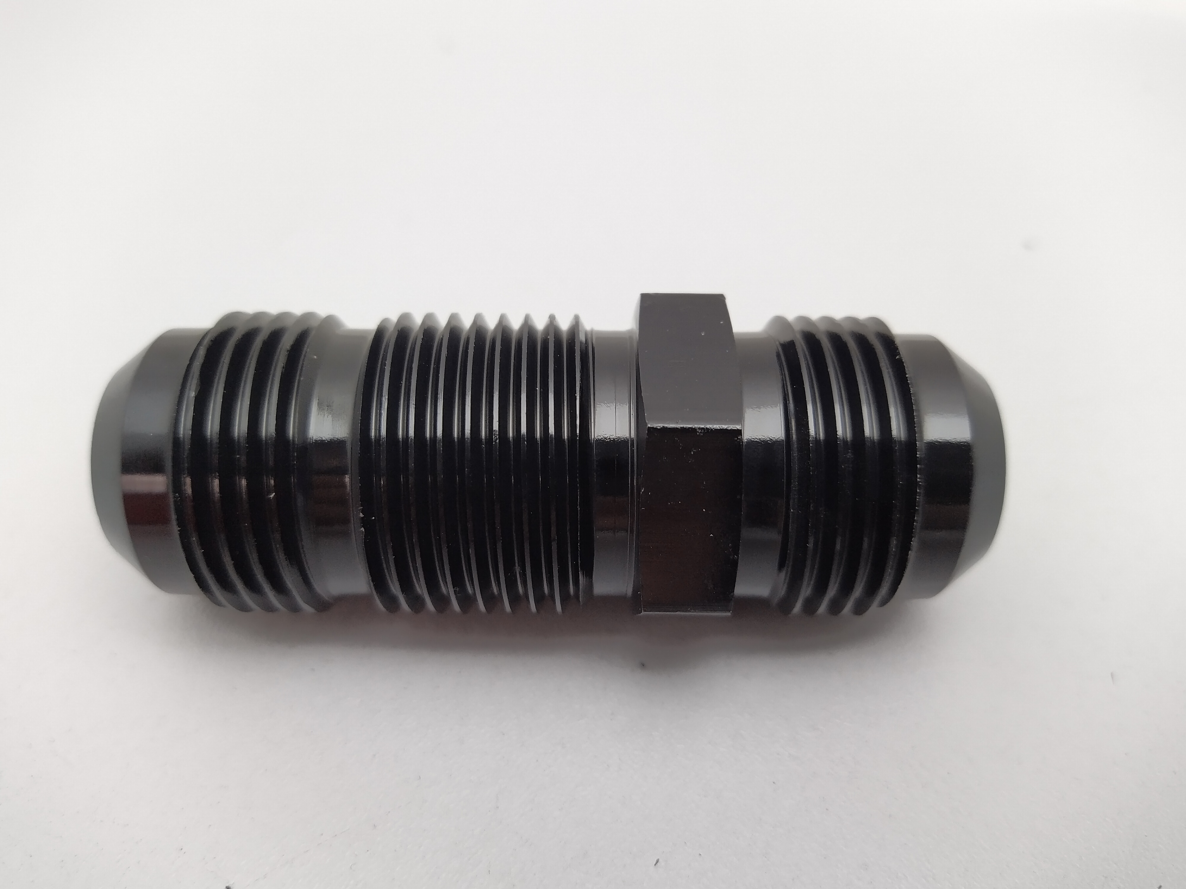 Schottwandverbinder gerade Dash 12  AN12 schwarz-