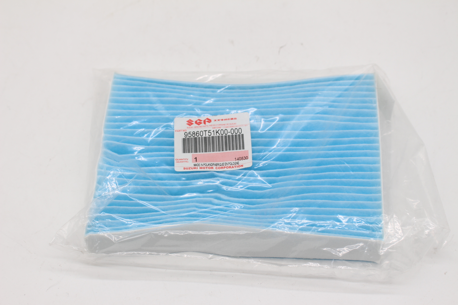 SUZUKI Innenraumfilter 95860T51K00 95860-51K00 22054-0327 A30361B0700001