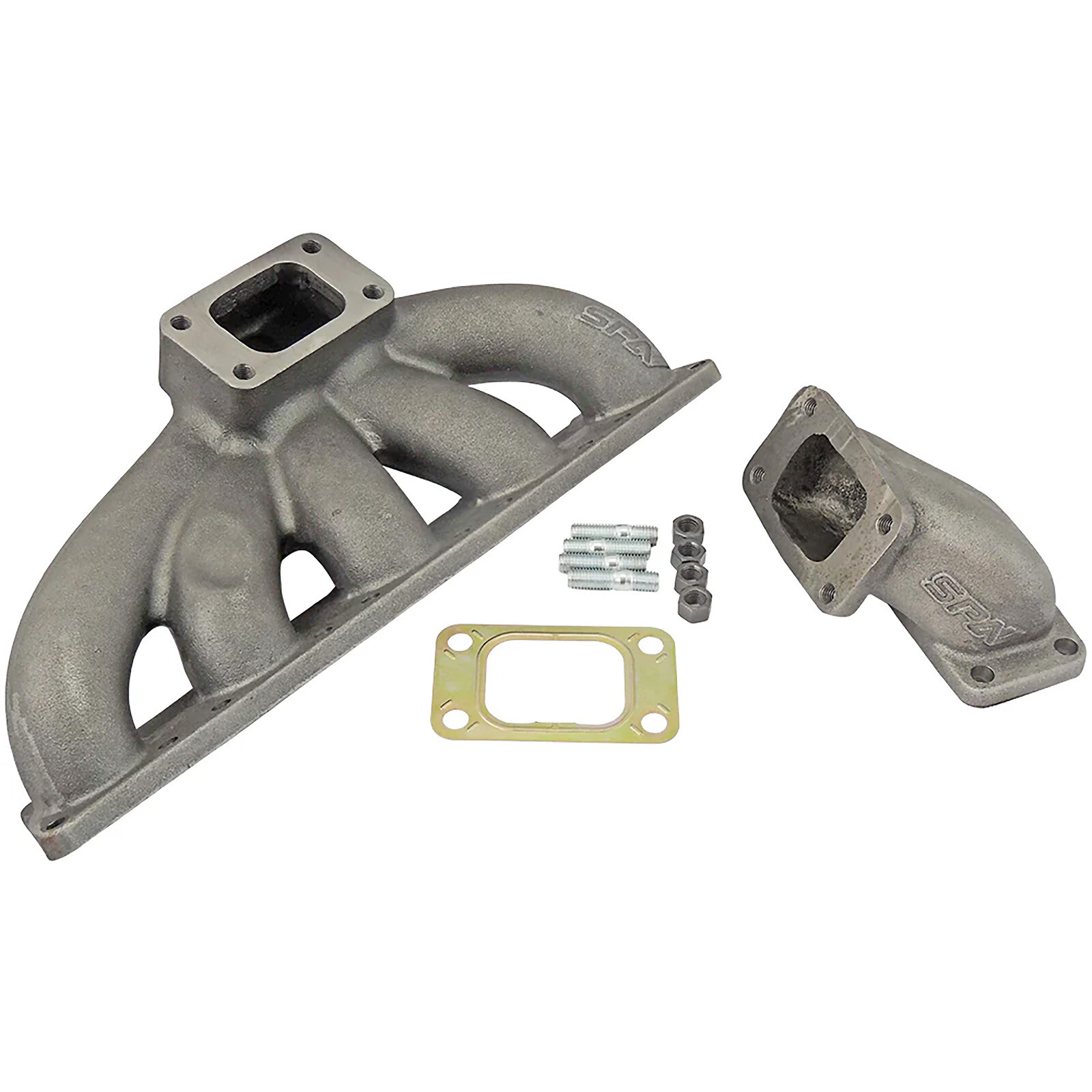 Turbokrümmer T3 Top-Mount für VW/Audi 2.5L 5-Zylinder FSI (07K) – 44mm V-Band externes Wastegate