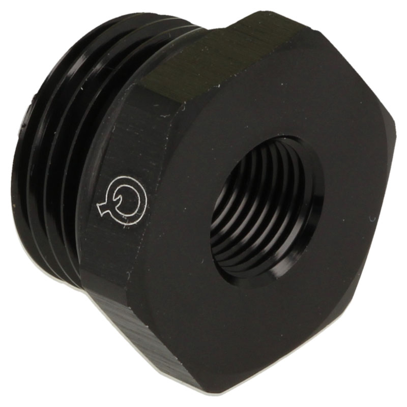 QSP Aluminum blind plug AN8 Dash 8-fem 1/8NPT-Thermo Plate