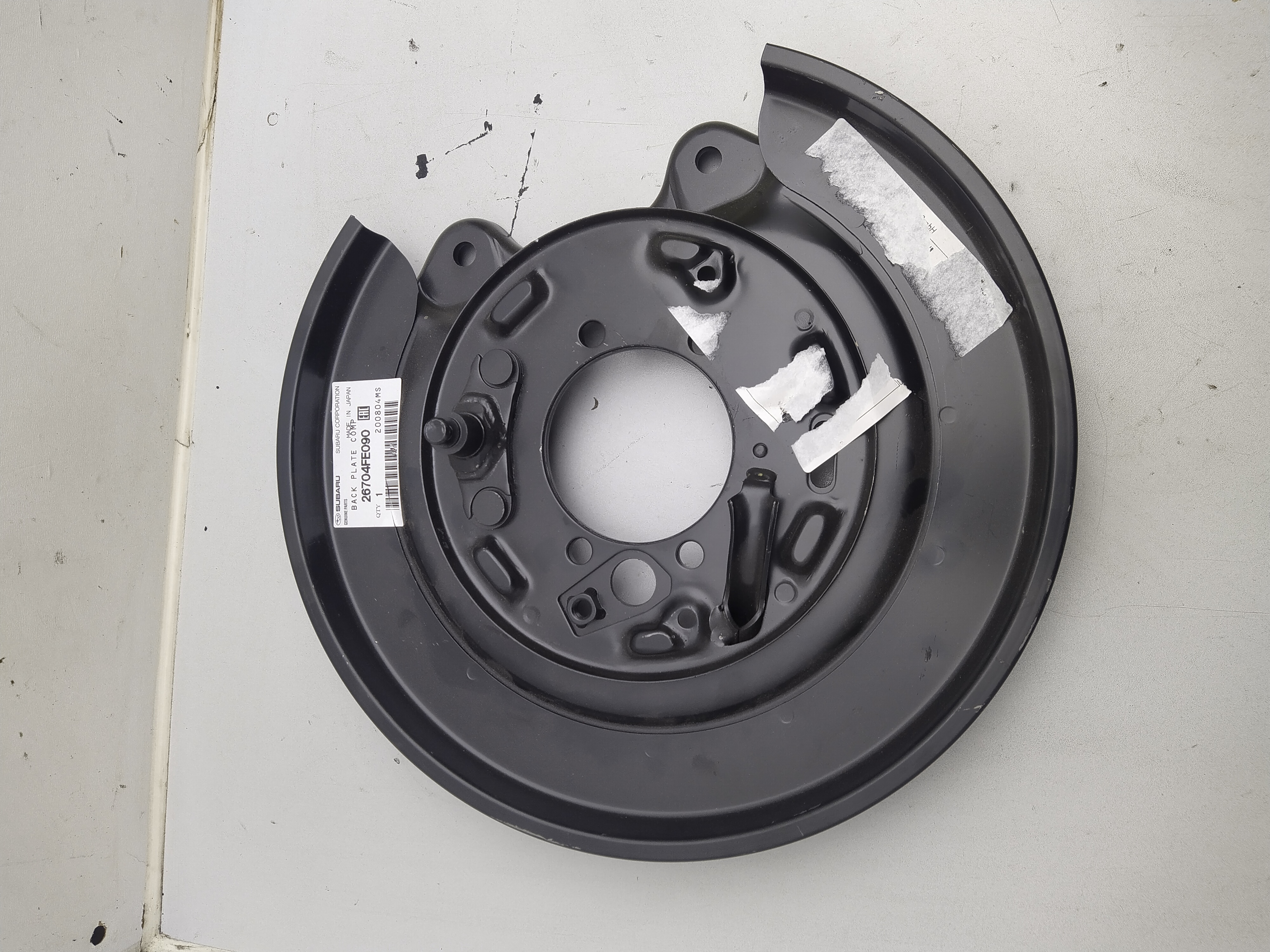 Ankerblech hinten links für Subaru Impreza WRX  5x100 GD GG