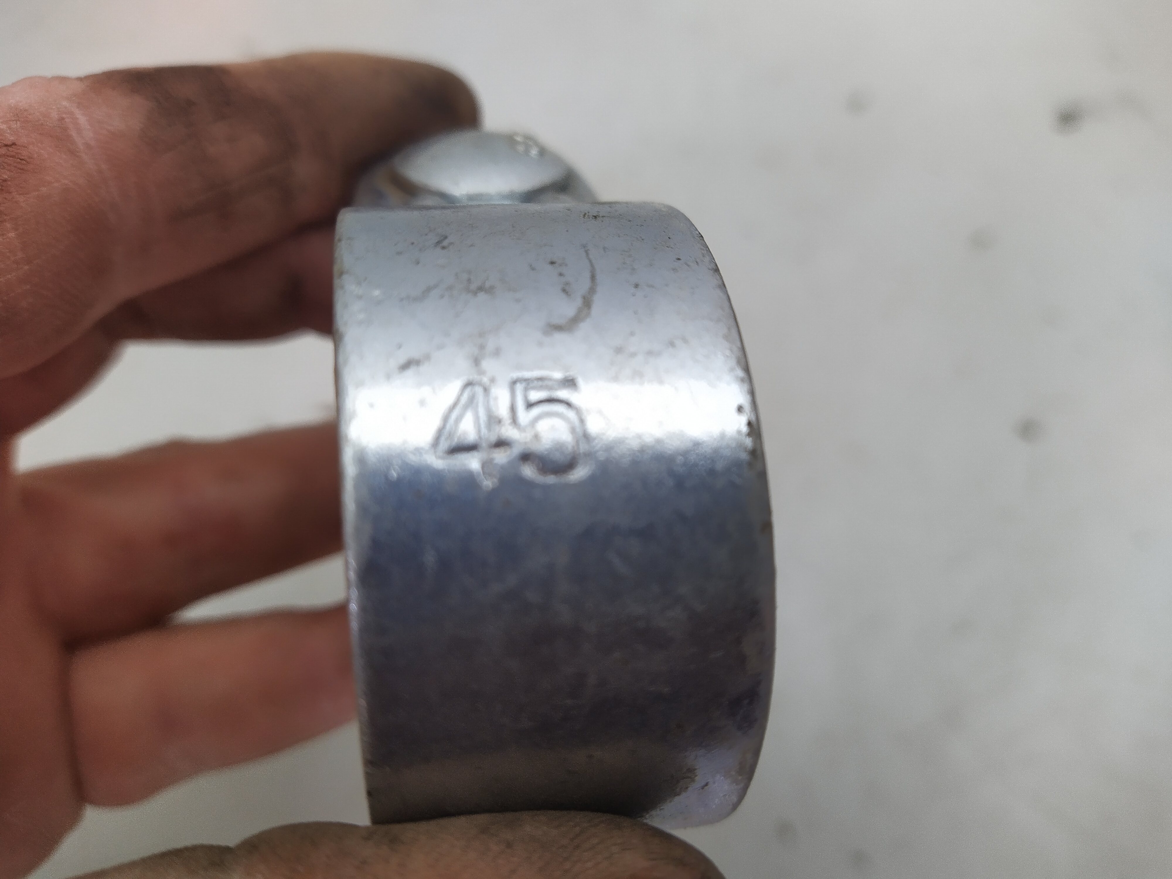  Rohrverbinder Schelle in 50mm