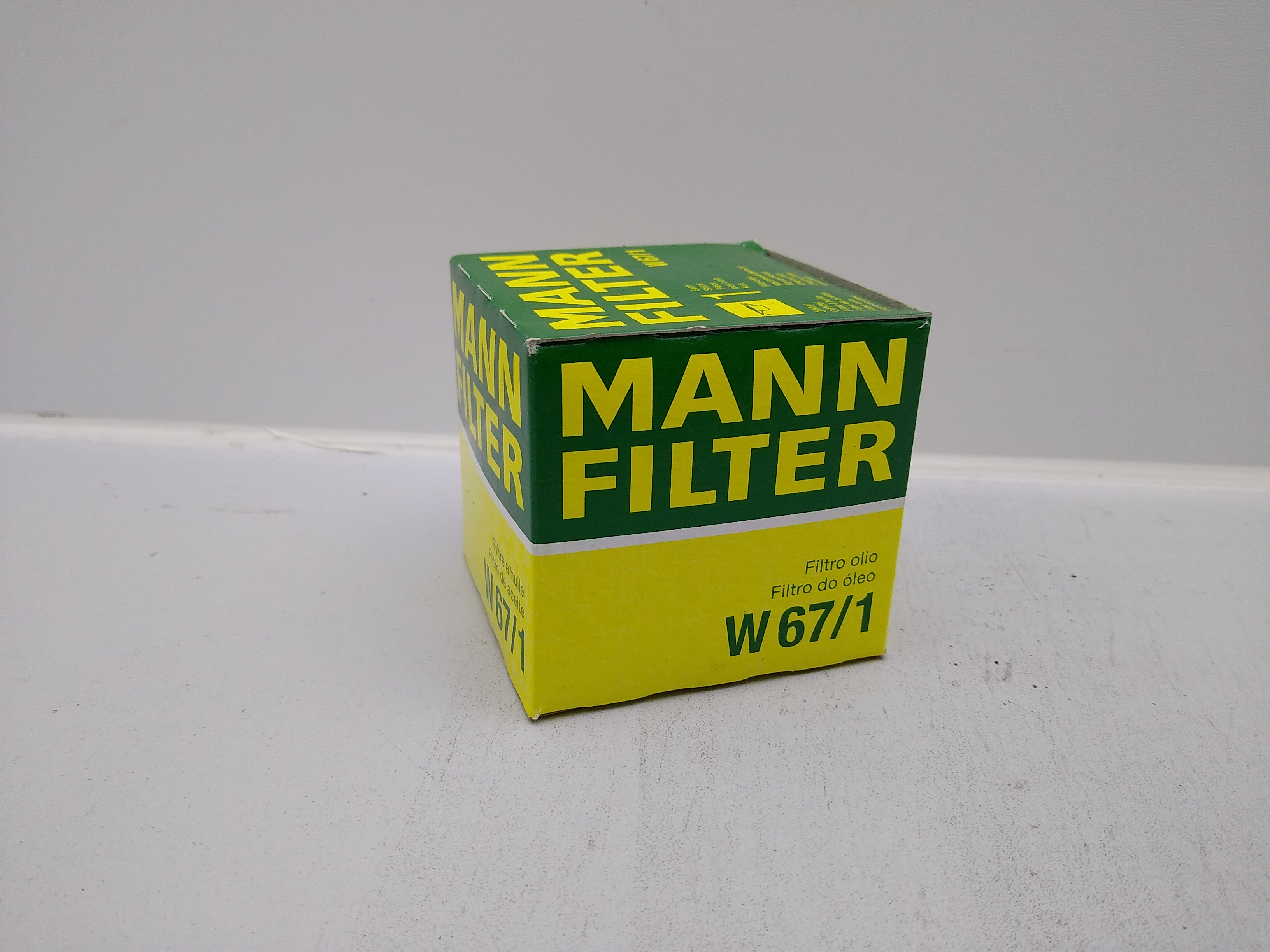 Mann Filter Ölfilter W67/1 für Subaru EJ Motoren