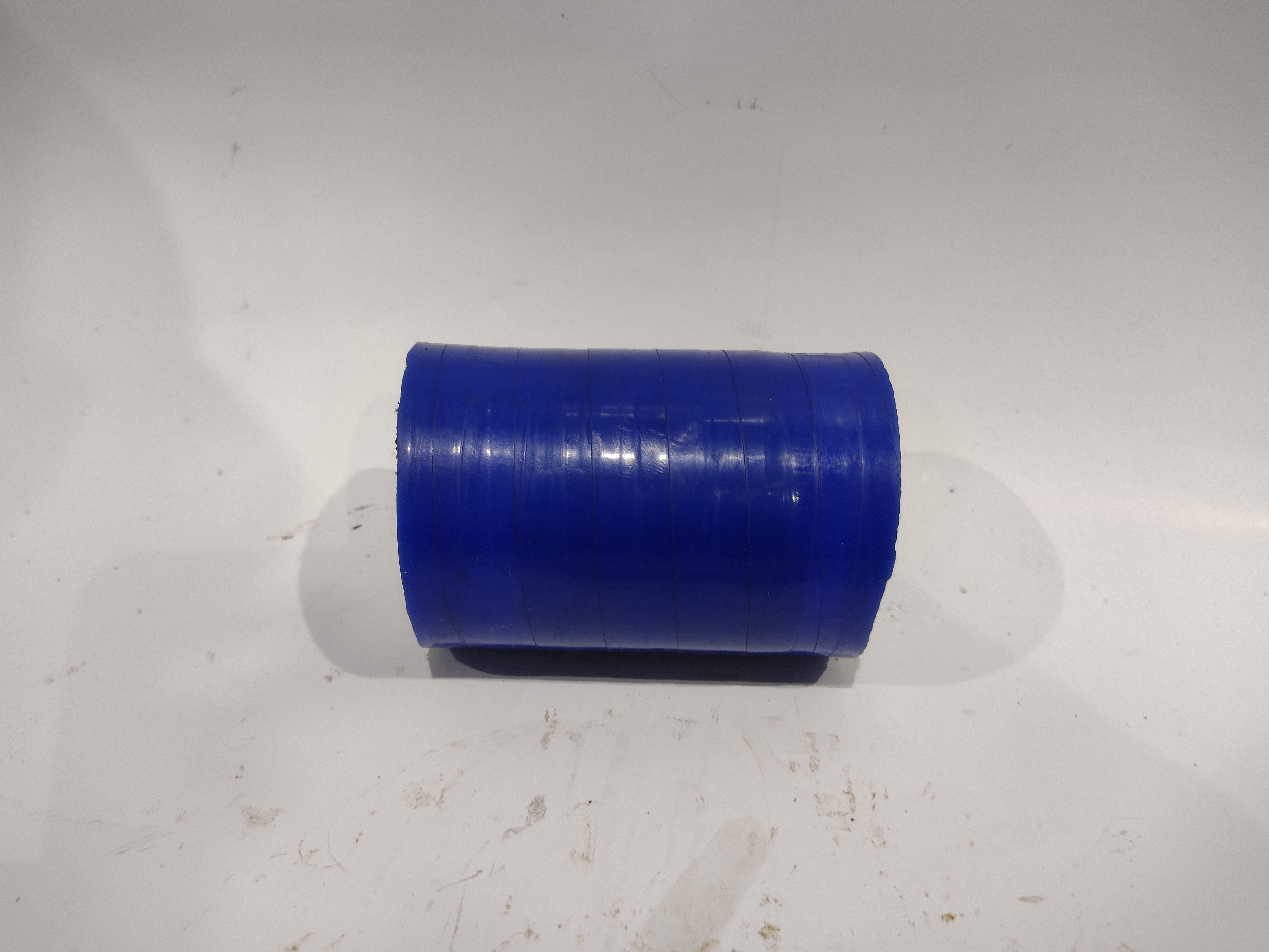 Blauer Silikon Verbinder Schlauch 52mm x 85mm Gebraucht