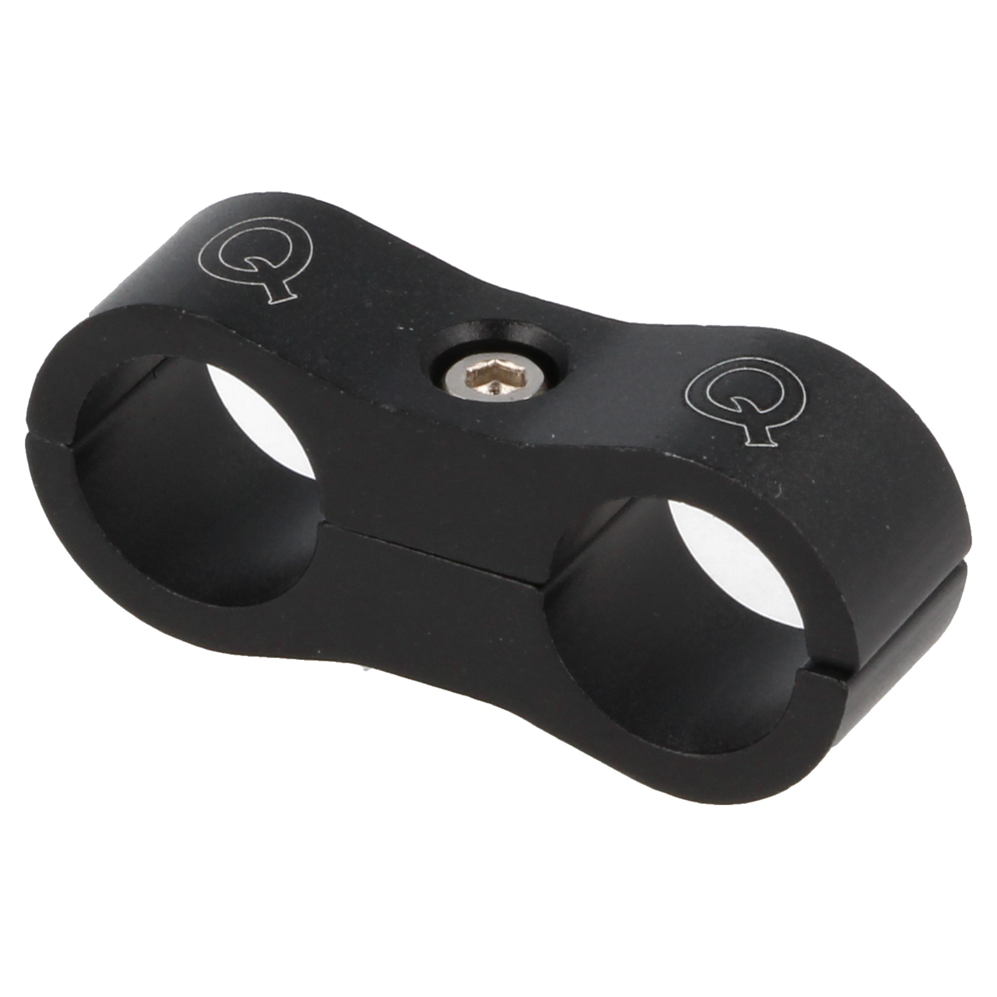 QSP Schlauchhalter  AN10 Dash 10 schwarz