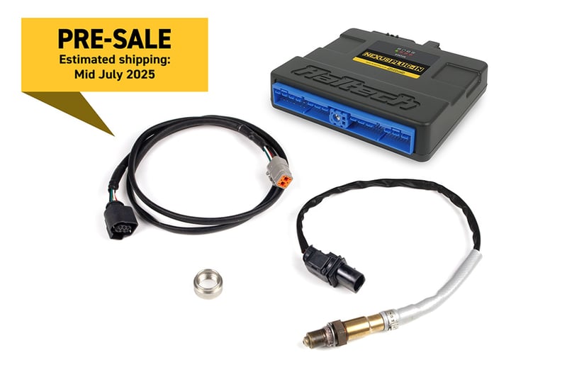 Haltech Breitband Lambda Set Bosch LSU 4.9 inkl. Adapterkabel & Einschweißmuffe