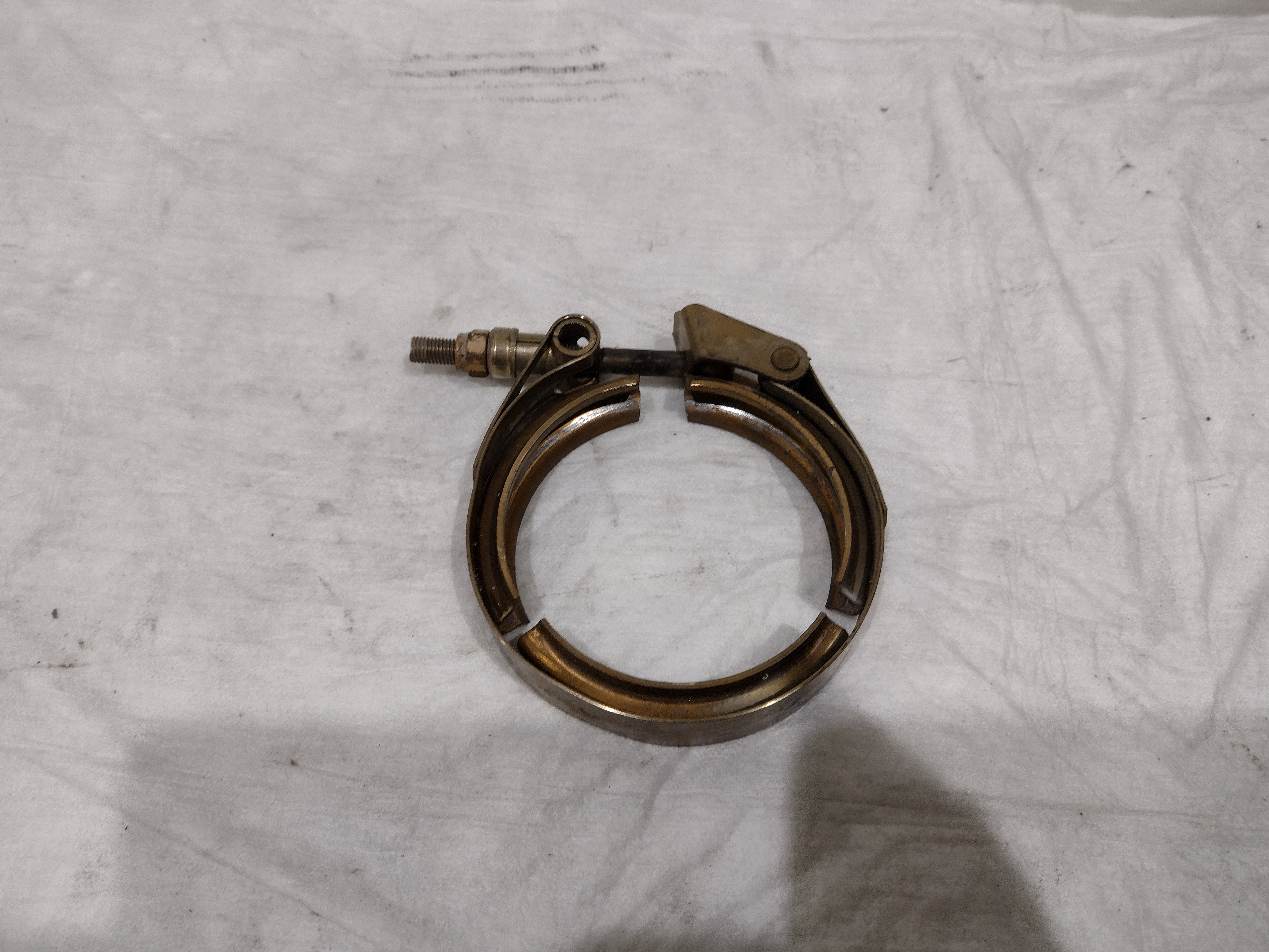 76mm 3 Zoll V-Band Schelle mit Schnellverschluss 76mm 3 Zoll V-Band Schelle mit Schnellverschluss
