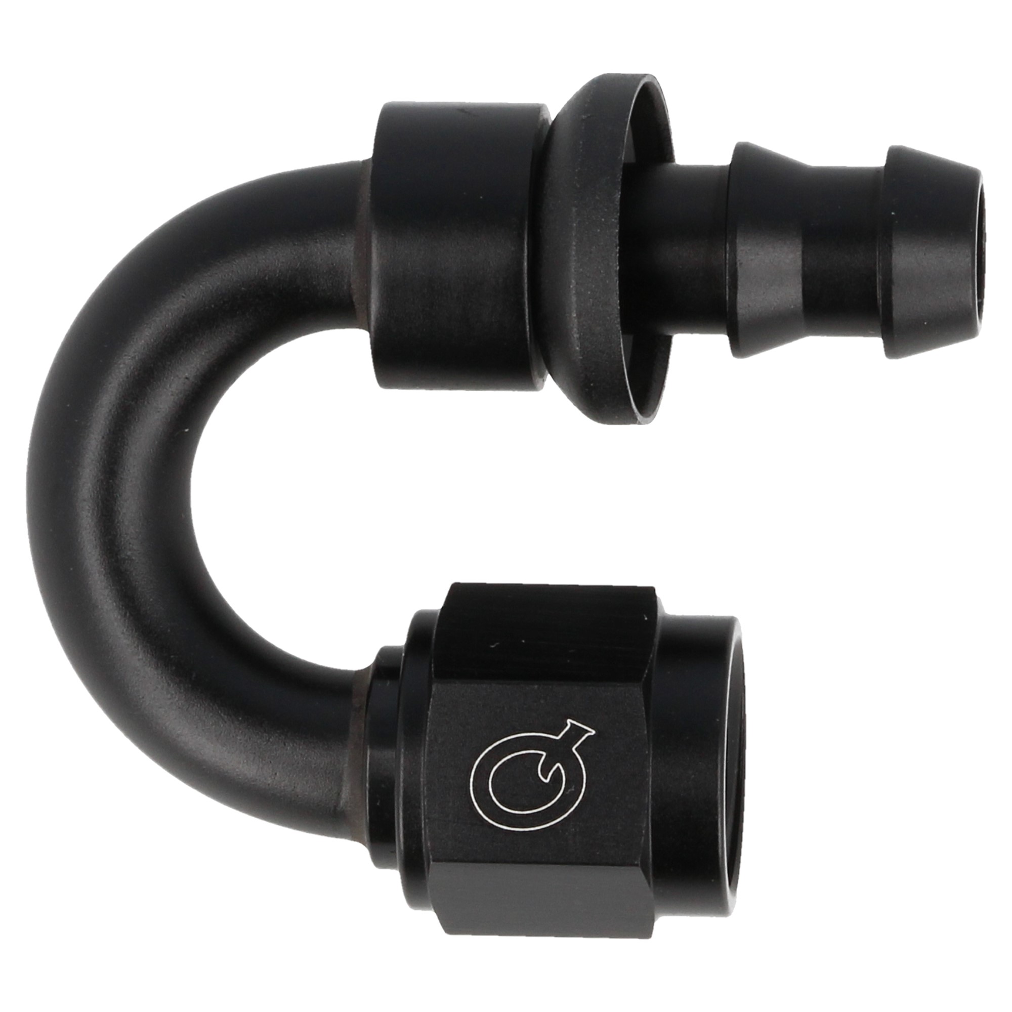 QSP Fitting push-on 180° AN4 Dash 4