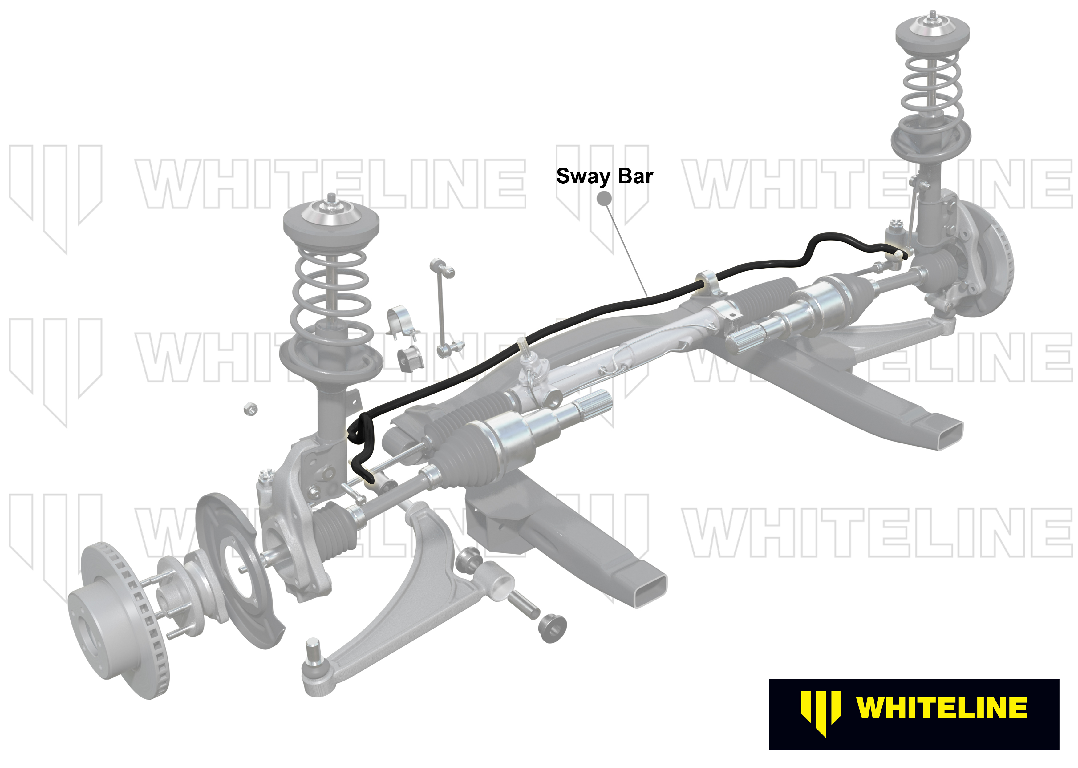 Whiteline Stabilisator - 27mm für Nissan Nx/nxr B13 Pulsar N14 FWD