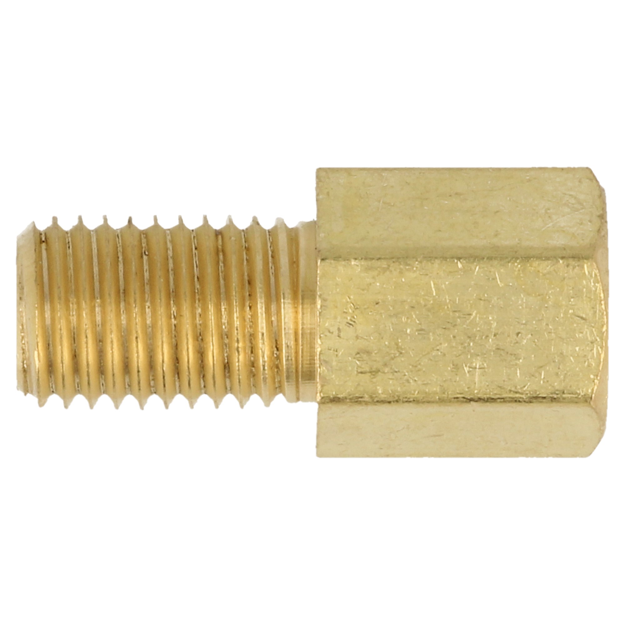 QSP Adapter für Bremse Messing M10x1.0 Female auf M10x1.25 Male