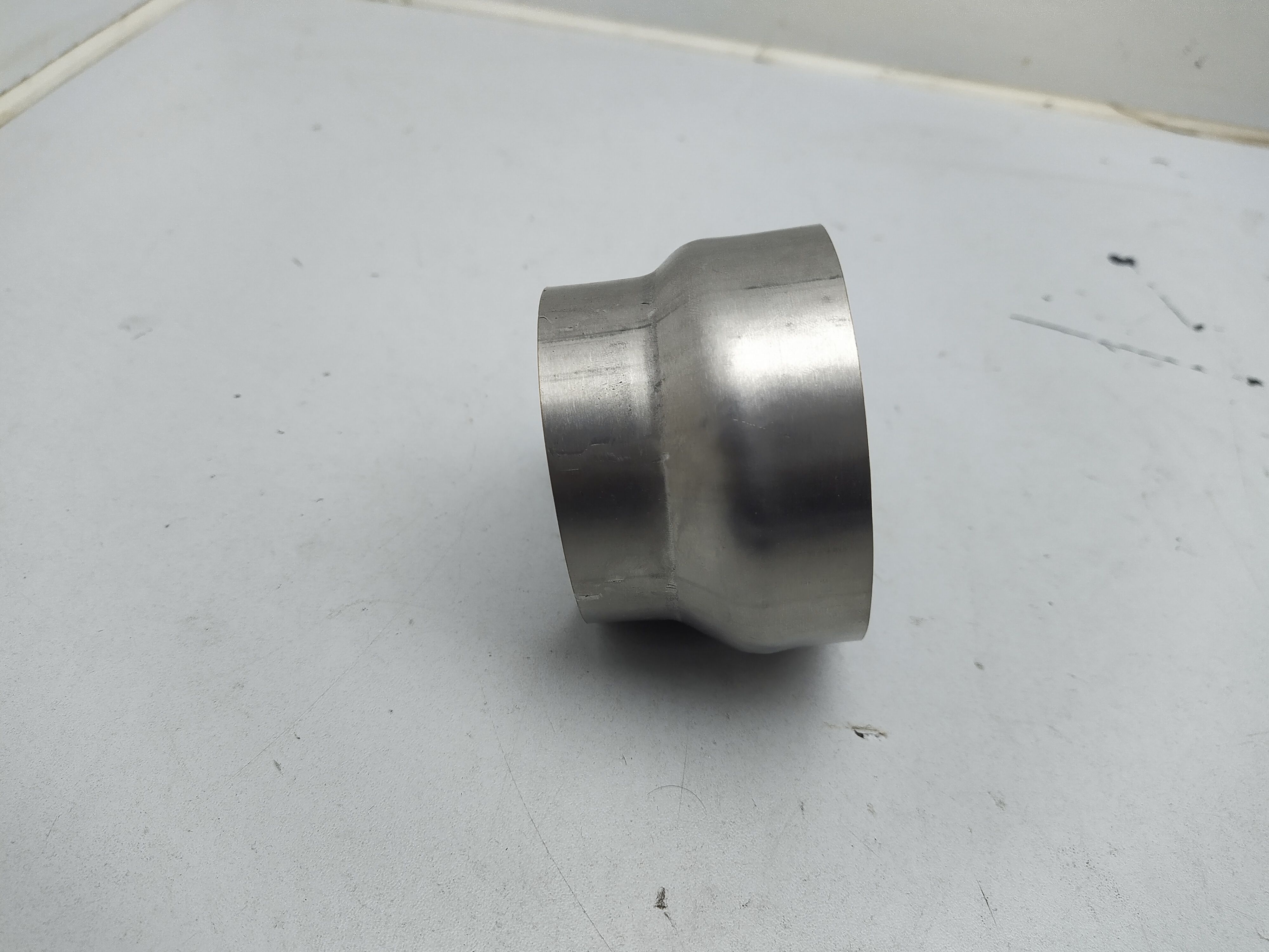 Edelstahl Reduzierung / Edelstahlreduzierer 63mm auf 76mm / 2.5" auf  3"