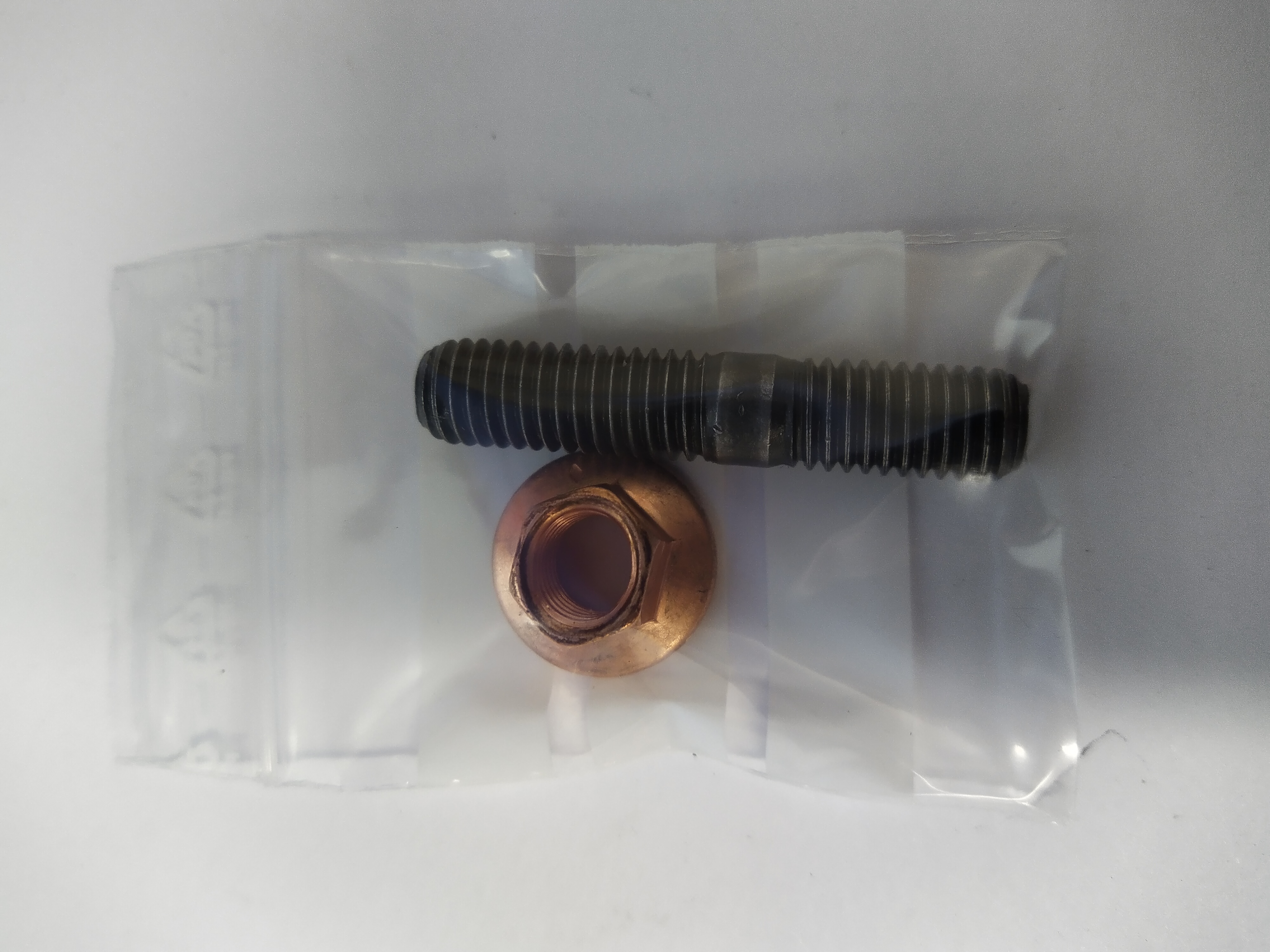 Krümmerbolzen + Kupfer Mutter M8x1,25 RS6