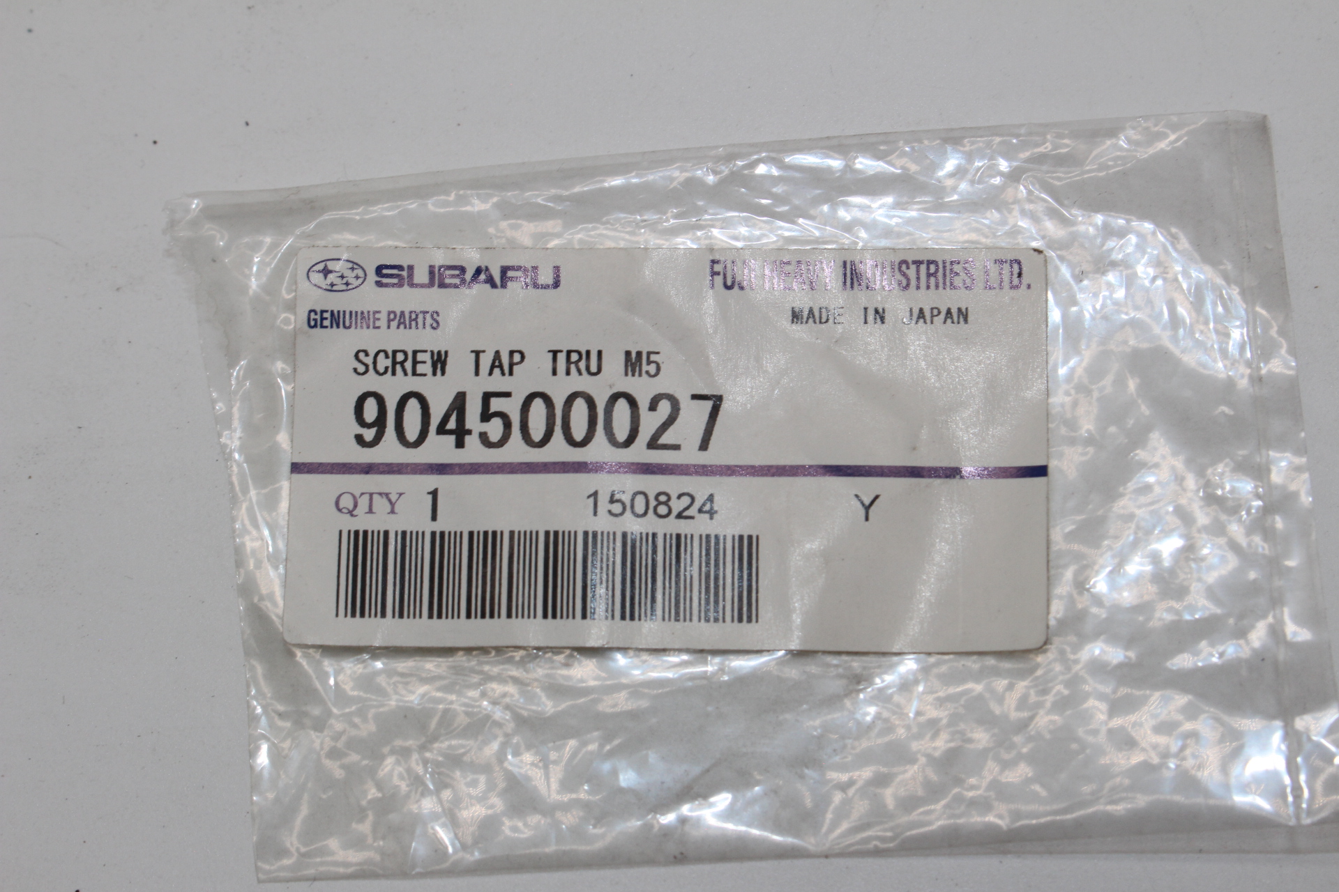 Schraube M5 Innenraum 904500027 für SUBARU Ascent, Baja, Crosstrek, Impreza, Legacy, Outback, STI, Tribeca, WRX