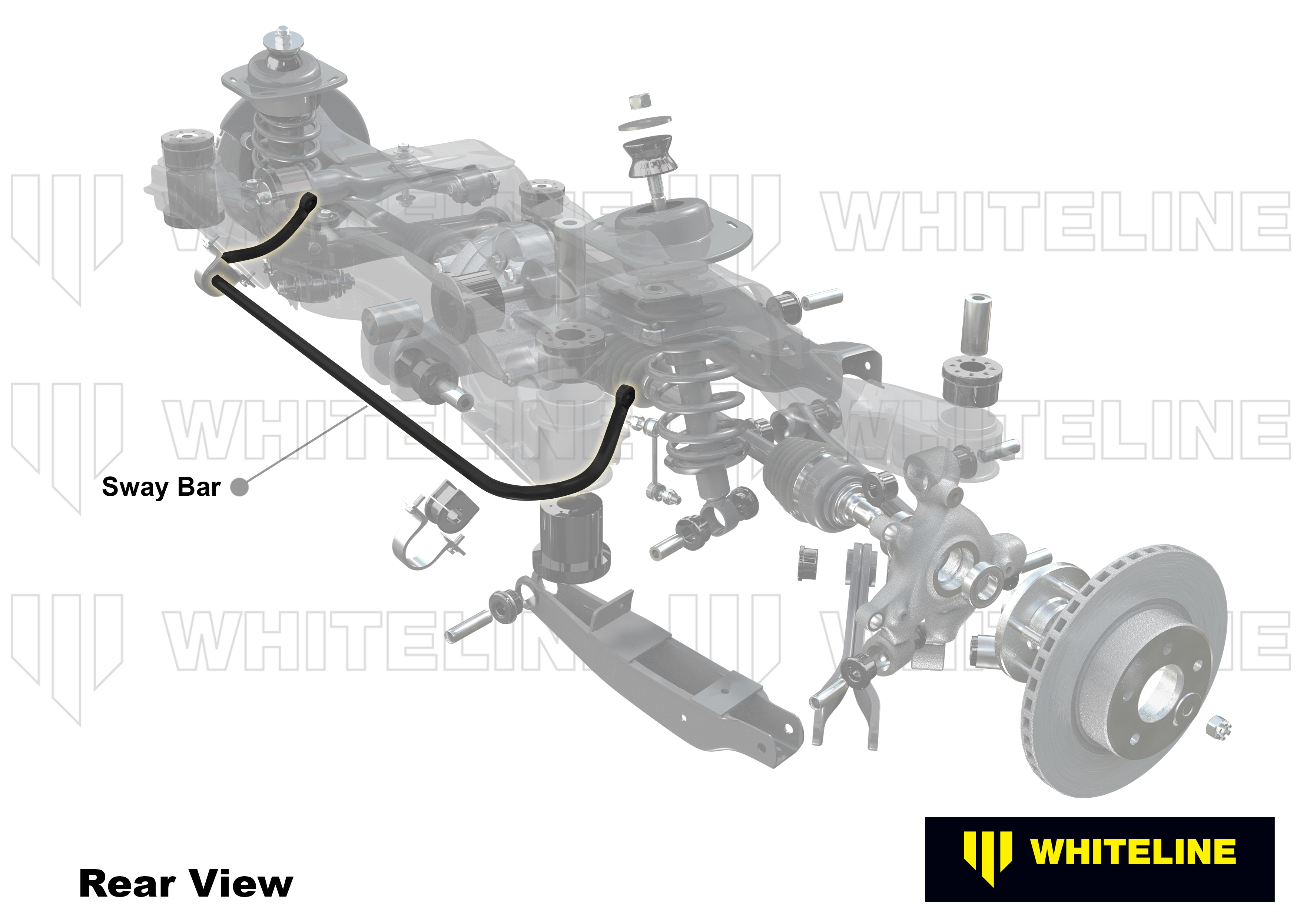 Whiteline Stabilisator - 20mm für BMW 1 E81/E82/E87/E88 u.a. 3 E90/E91/E92/E93