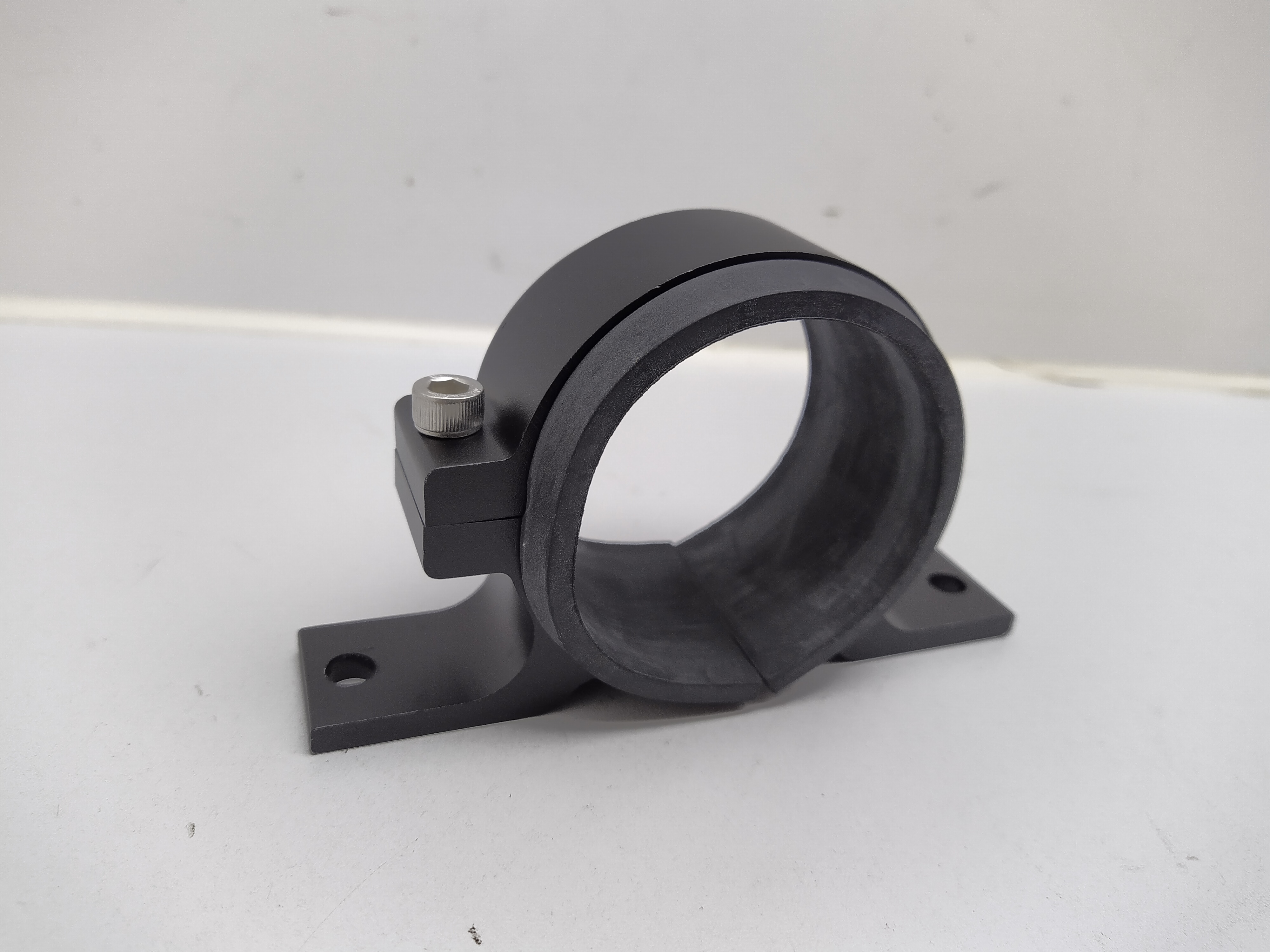 Benzinpumpen Kraftstoffpumpen Halter passend für Bosch 044 Alu Schwarz leicht billet