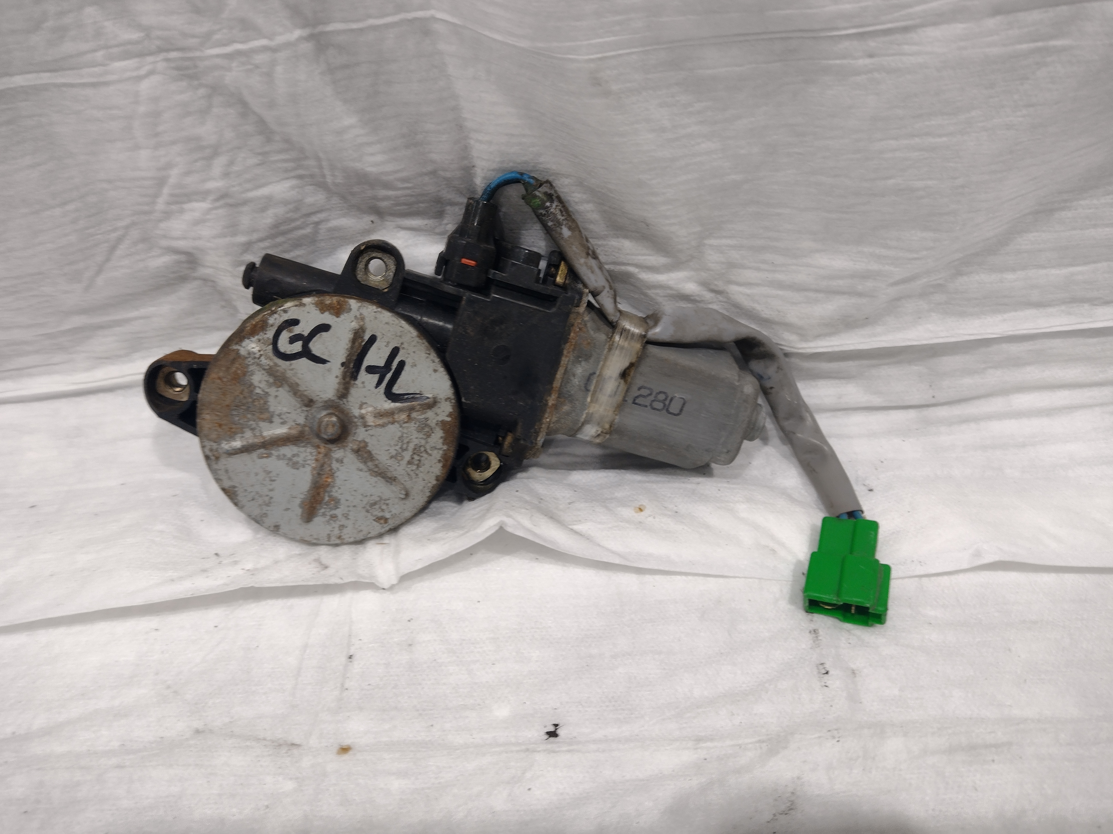 Fensterhebermotor hinten links von Subaru Impreza 1 GC GF