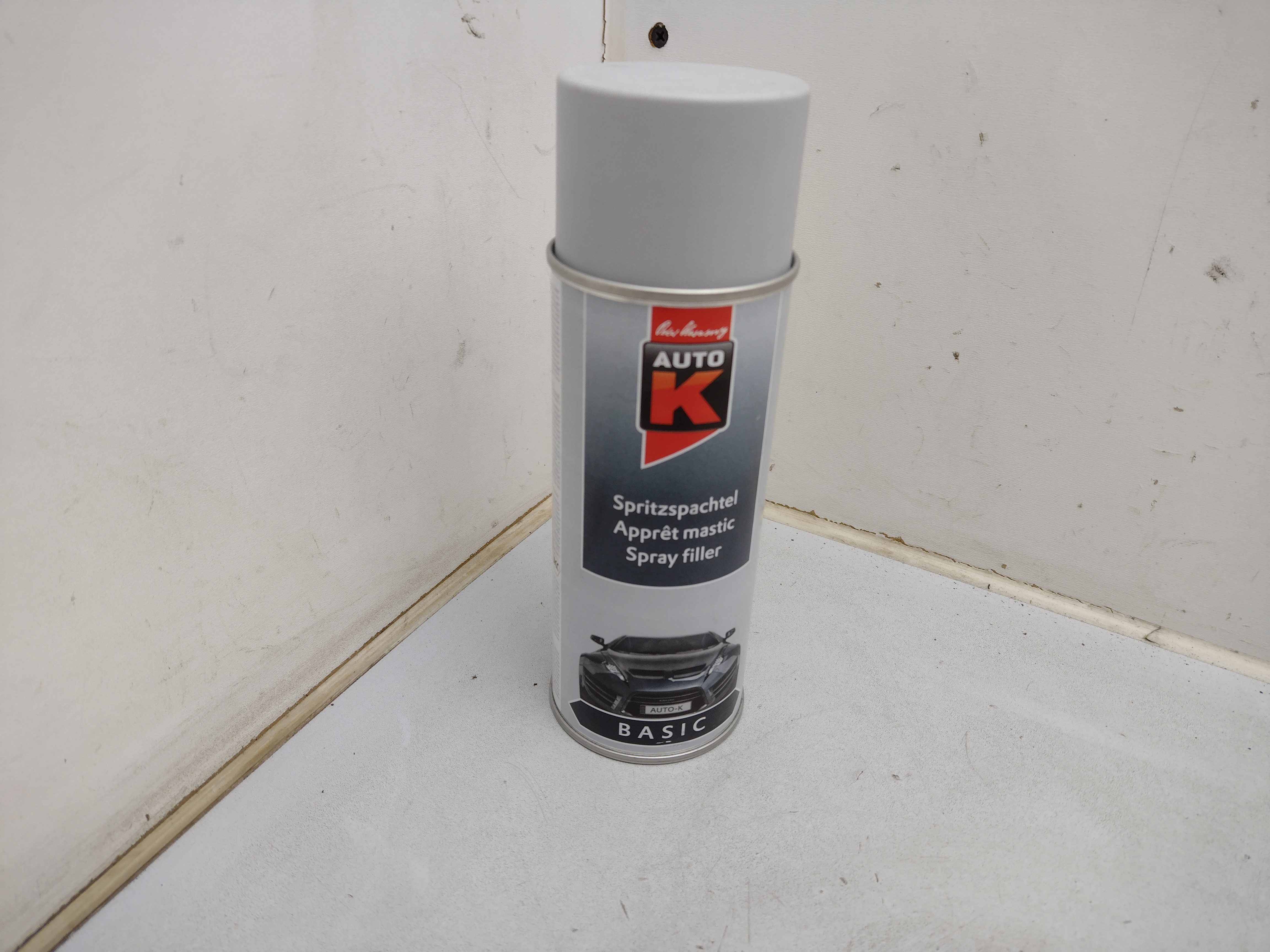 Spritzspachtel Spraydose grau Spachtelmasse 400ml Spritzspachtel Spraydose grau Spachtelmasse 400ml