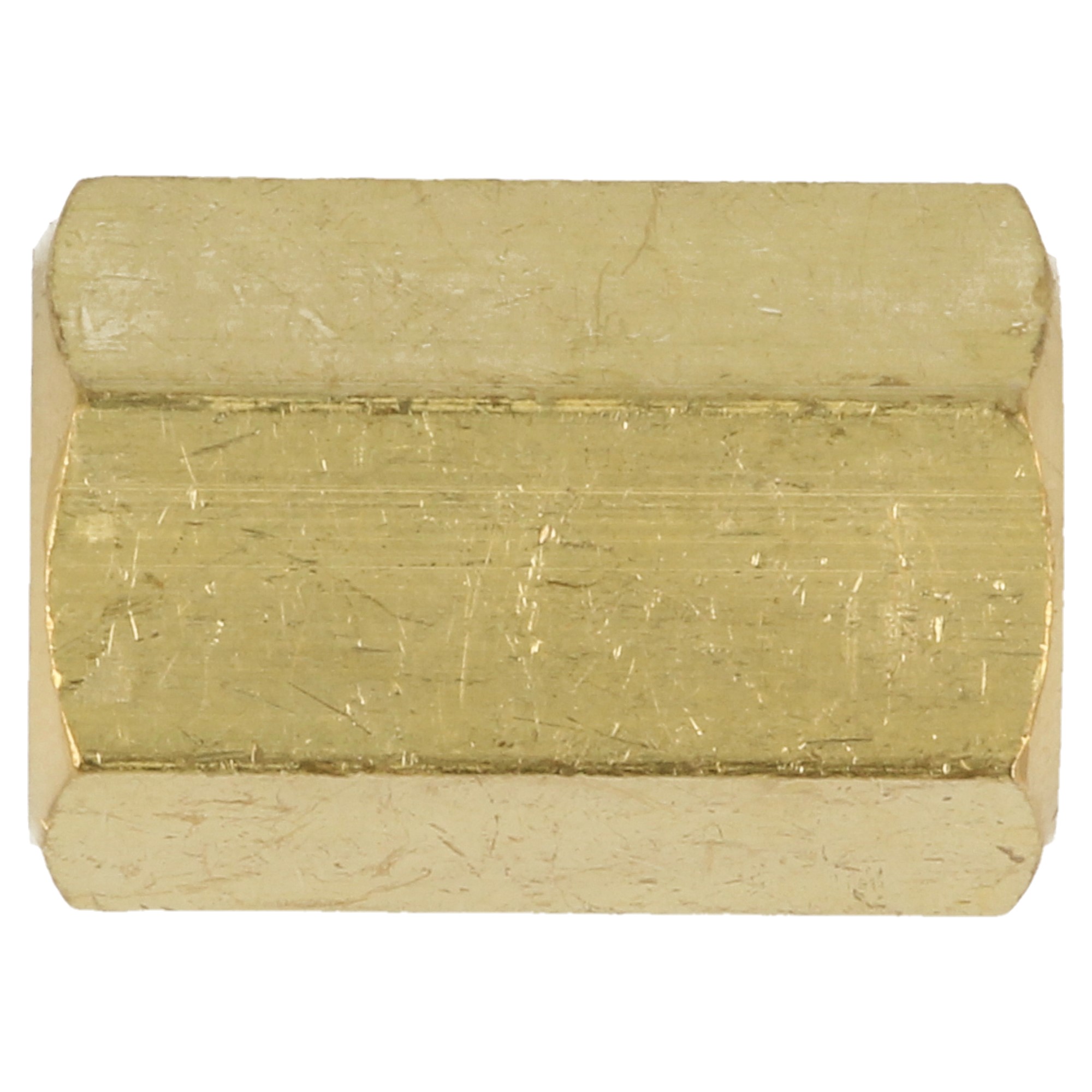 QSP Adapter Verbinder für Bremse Messing M12x1.0 auf M10x1.0 konvex Female