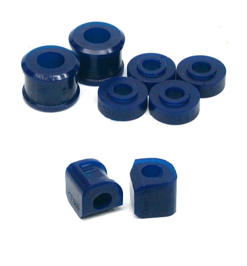 SuperPro Stabilisator Buchse Set vorne hinten für Vw Golf 2 / Jetta 2 / Corrado 53I/VR6