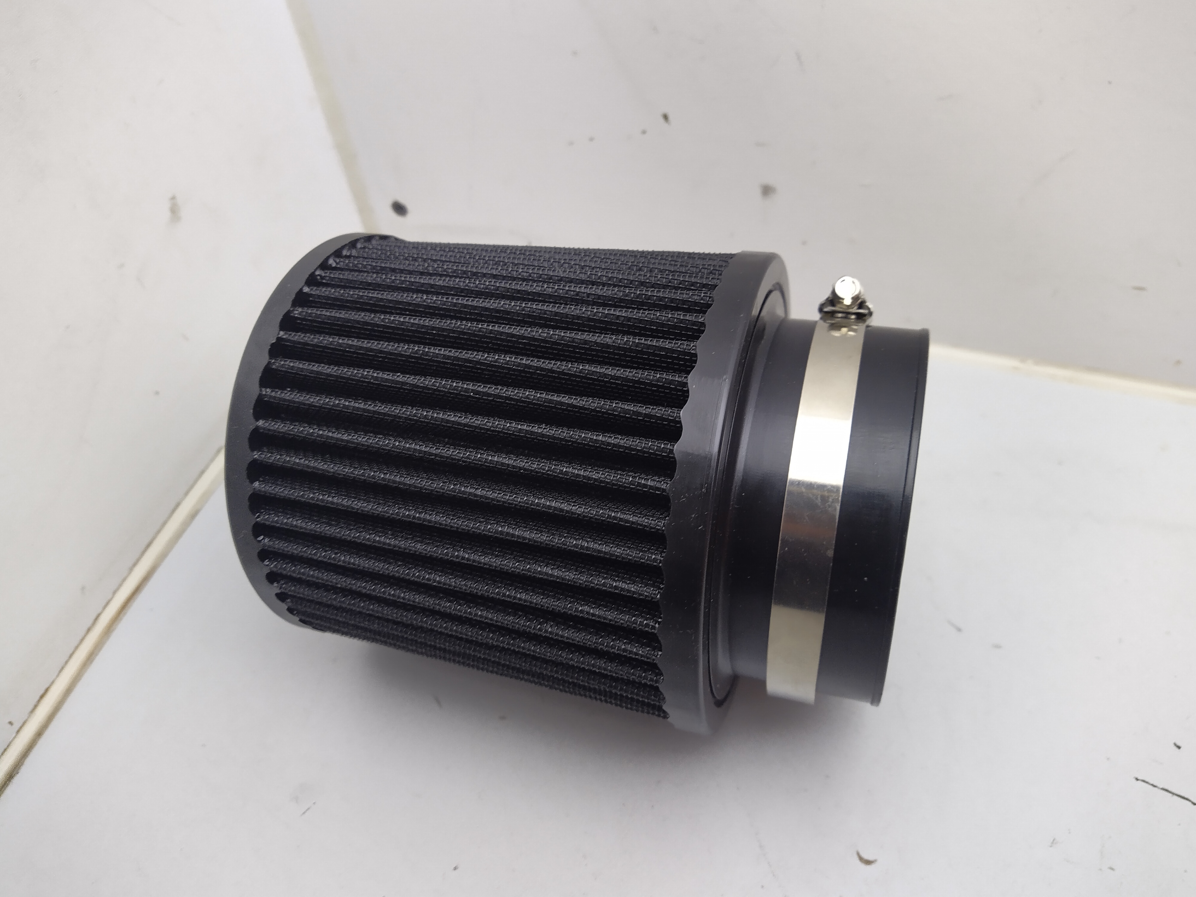 Universal Luftfilter schwarz 127mm / 89mm Anschluss Sportluftfilter