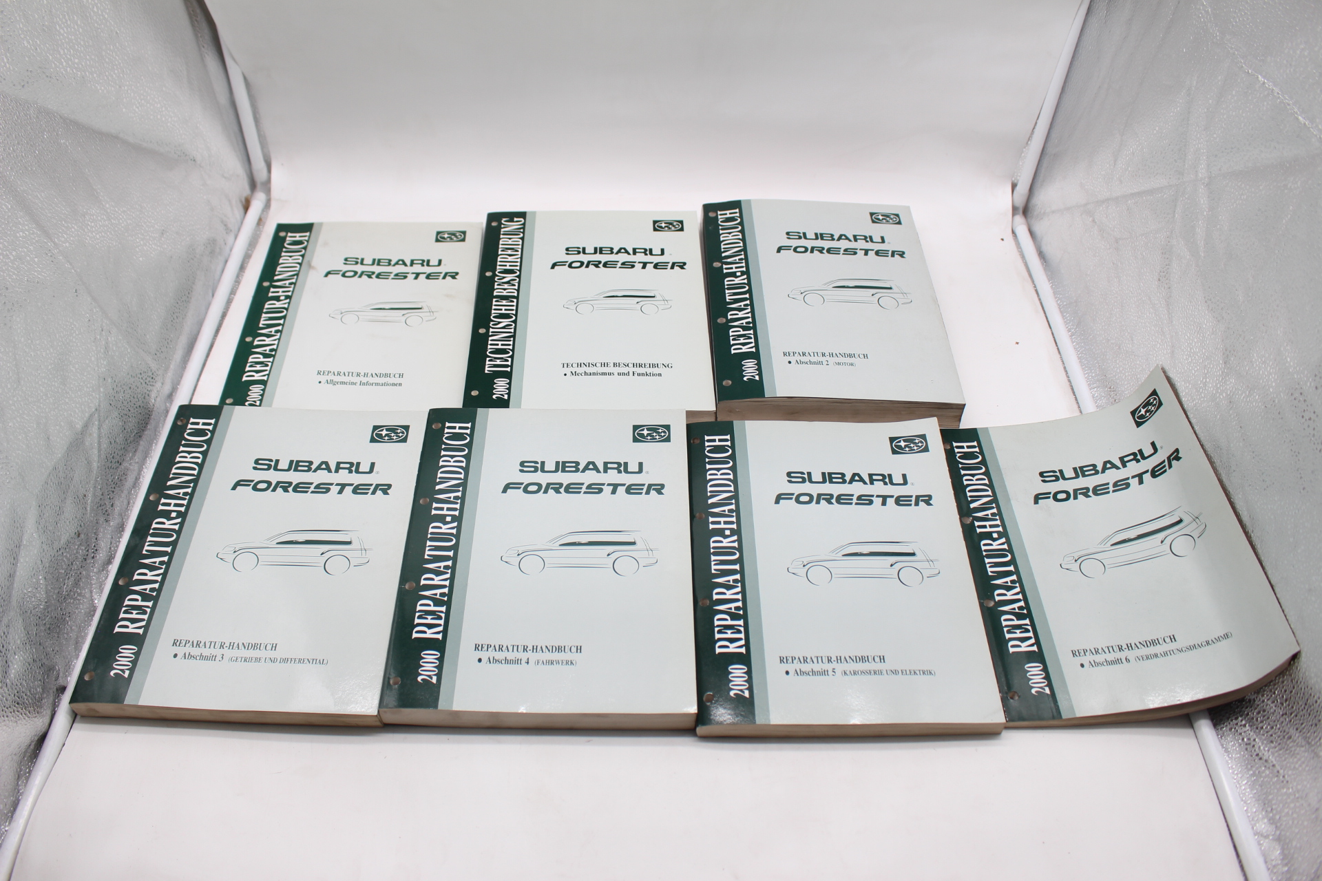 Original Werkstatthandbuch / Reparaturhandbuch für Subaru Forester 2000